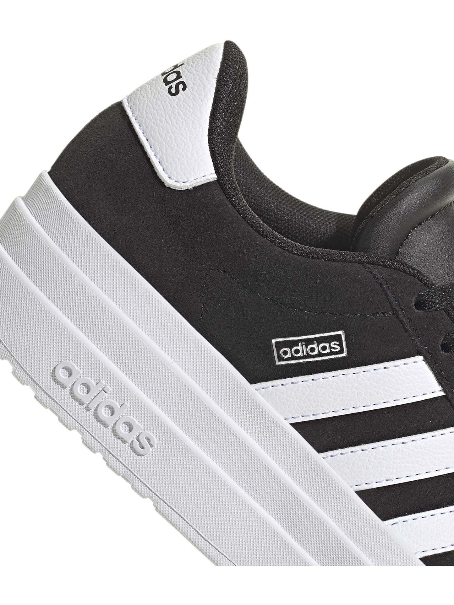 SNEAKERS VL COURT BOLD ADIDAS JUNIOR UNISEX NERO-BIANCO