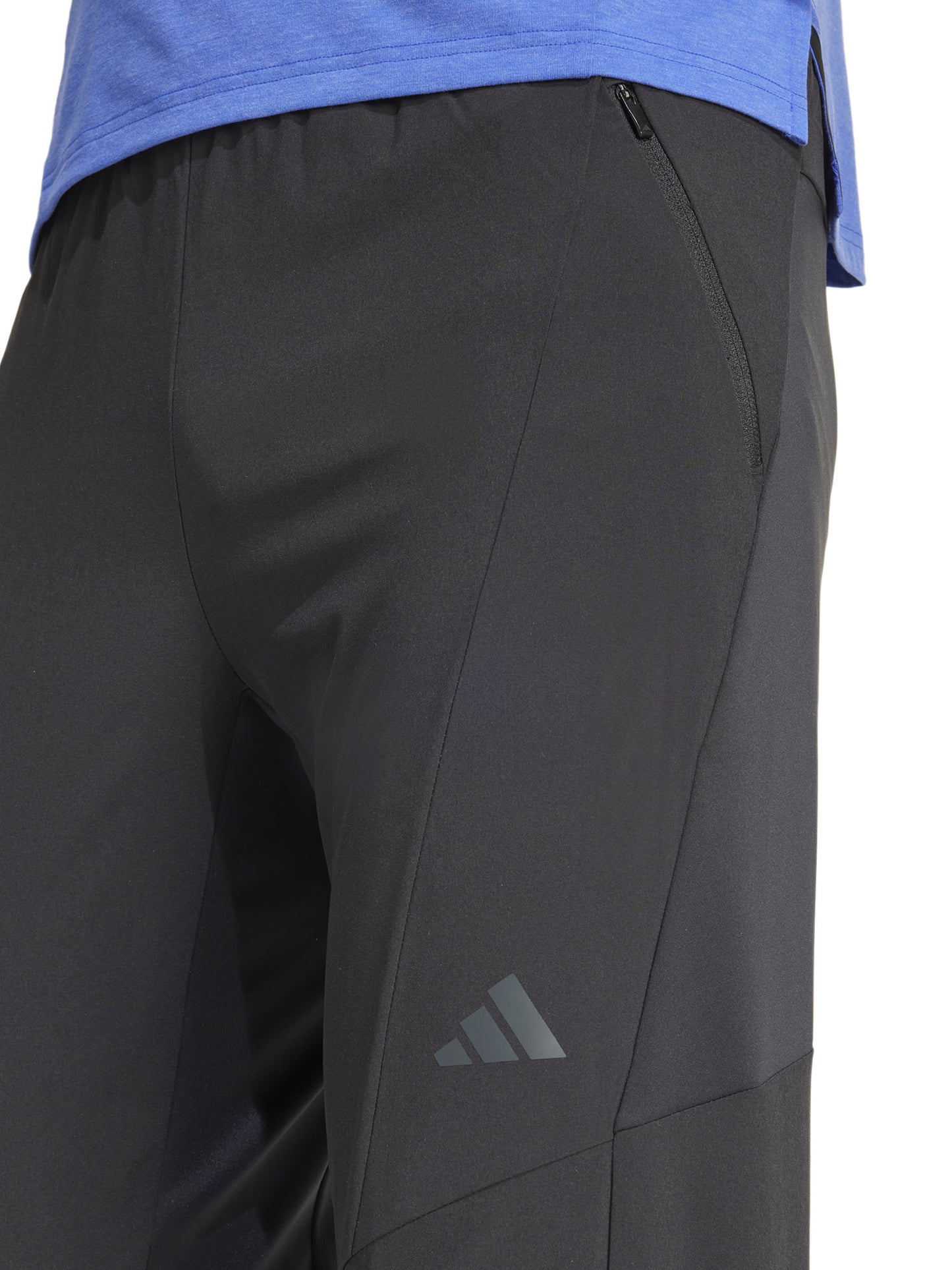 PANTALONE DESIGNED FOR TRAINING HYBRID ADIDAS UOMO NERO