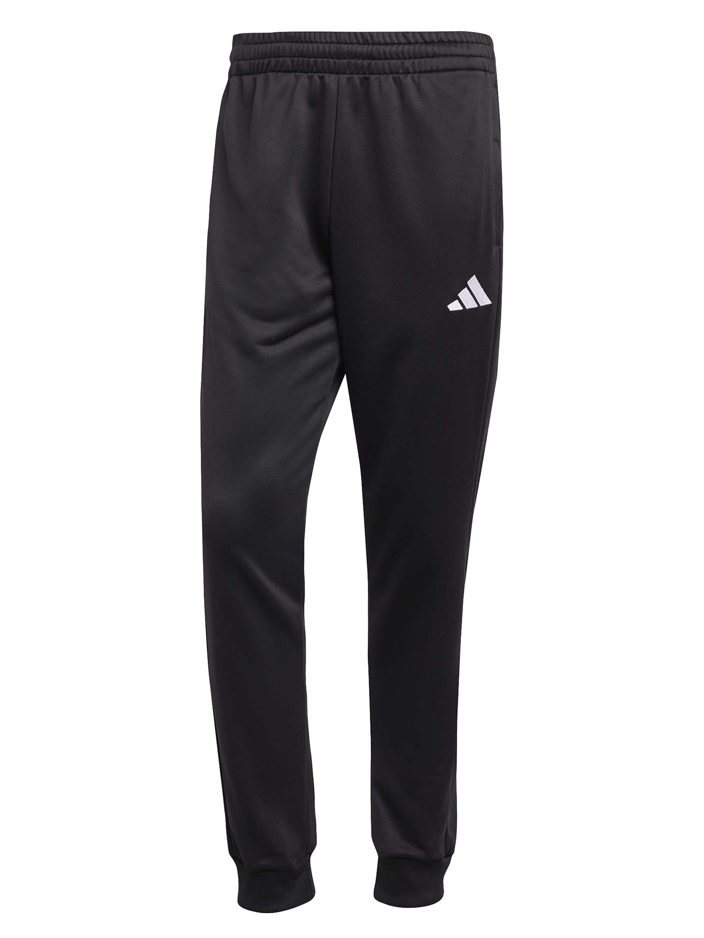 Tuta nera Adidas Sportswear 3-Stripes da uomo in poliestere riciclato
