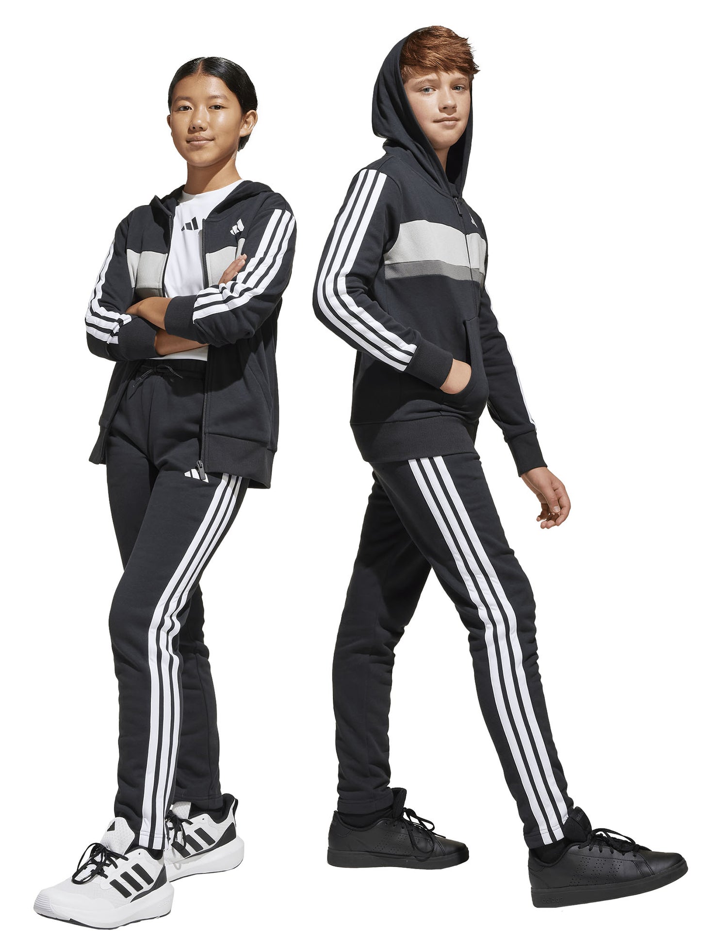 TUTA ADIDAS JUNIOR UNISEX NERO
