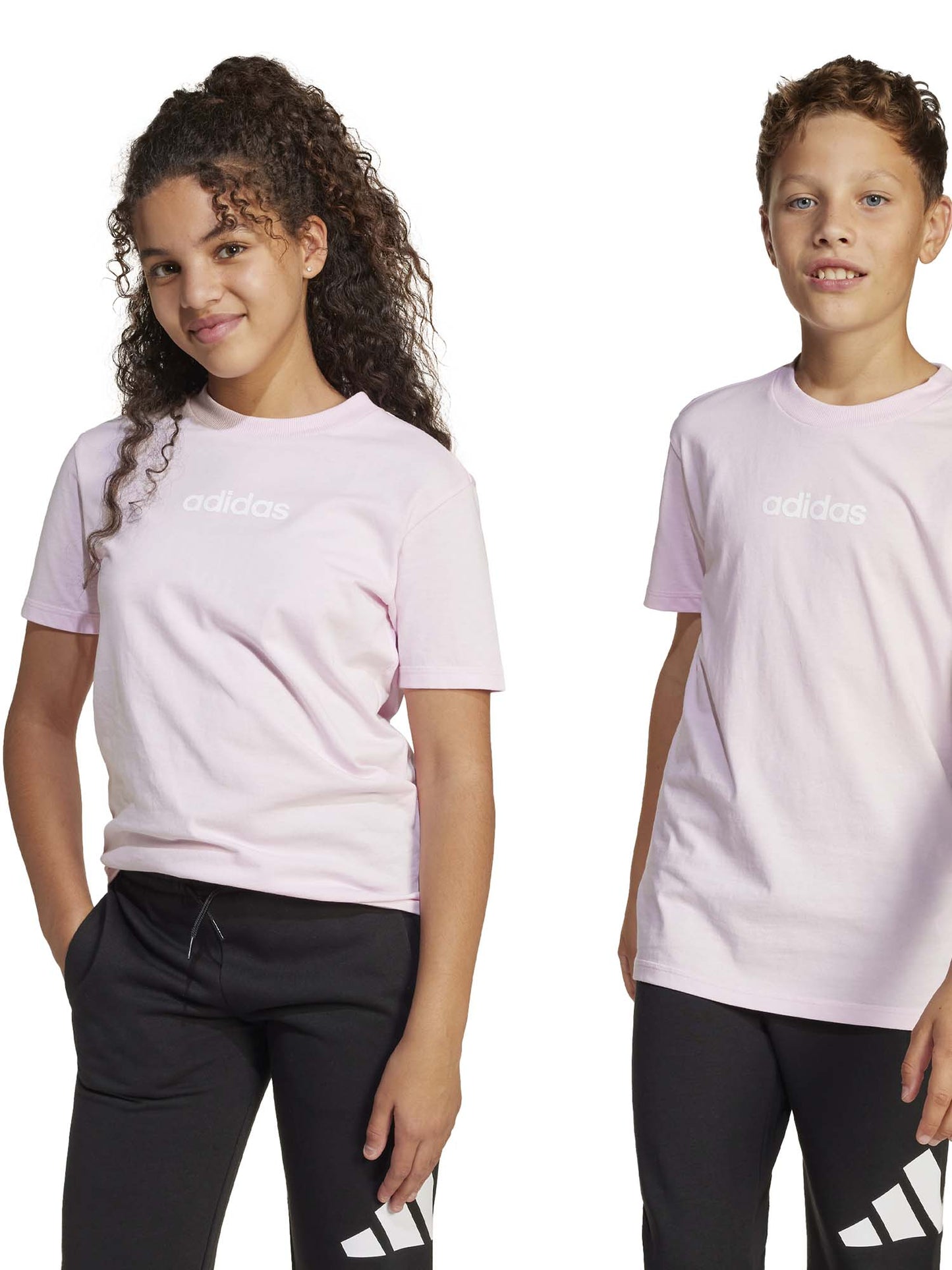 T-SHIRT ESSENTIALS ADIDAS JUNIOR UNISEX ROSA