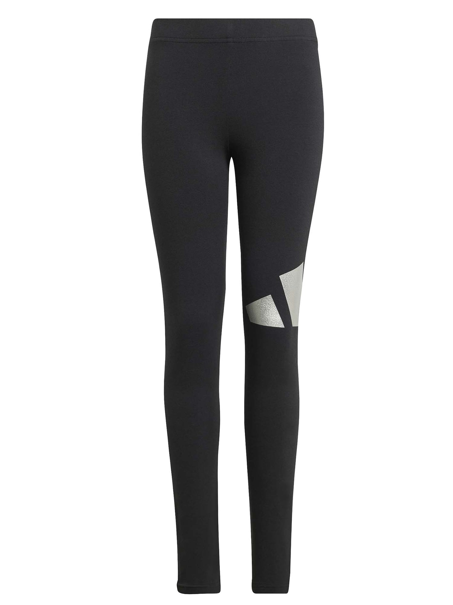 LEGGINGS ADIDAS BAMBINA NERO-ARGENTO