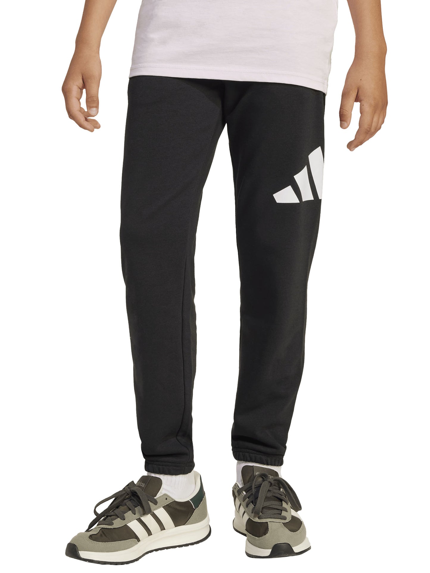 PANTALONI ESSENTIAL ADIDAS DA BAMBINO NERO