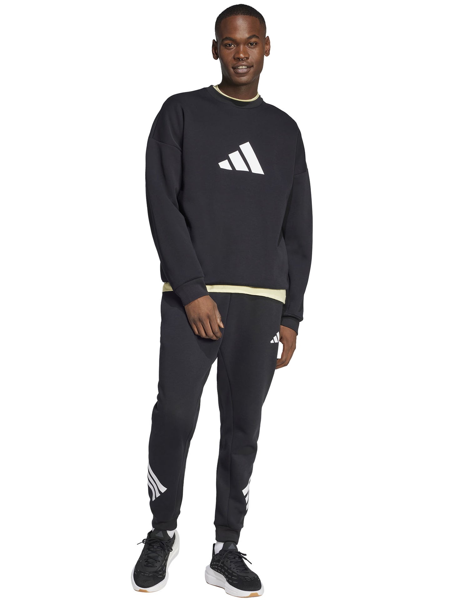 PANTALONE FUTURE ICONS ADIDAS UOMO NERO