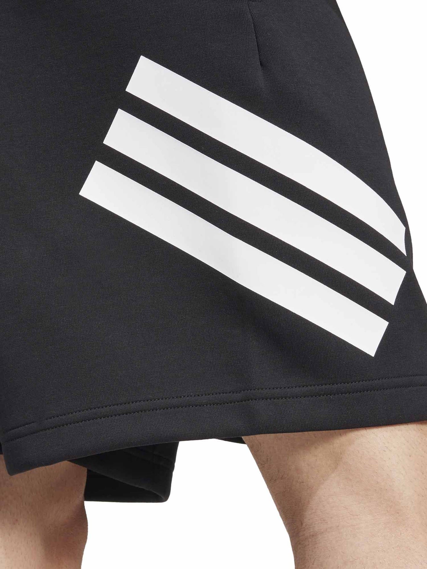 Adidas Future Icons 3-Stripes, shorts da uomo neri casual
