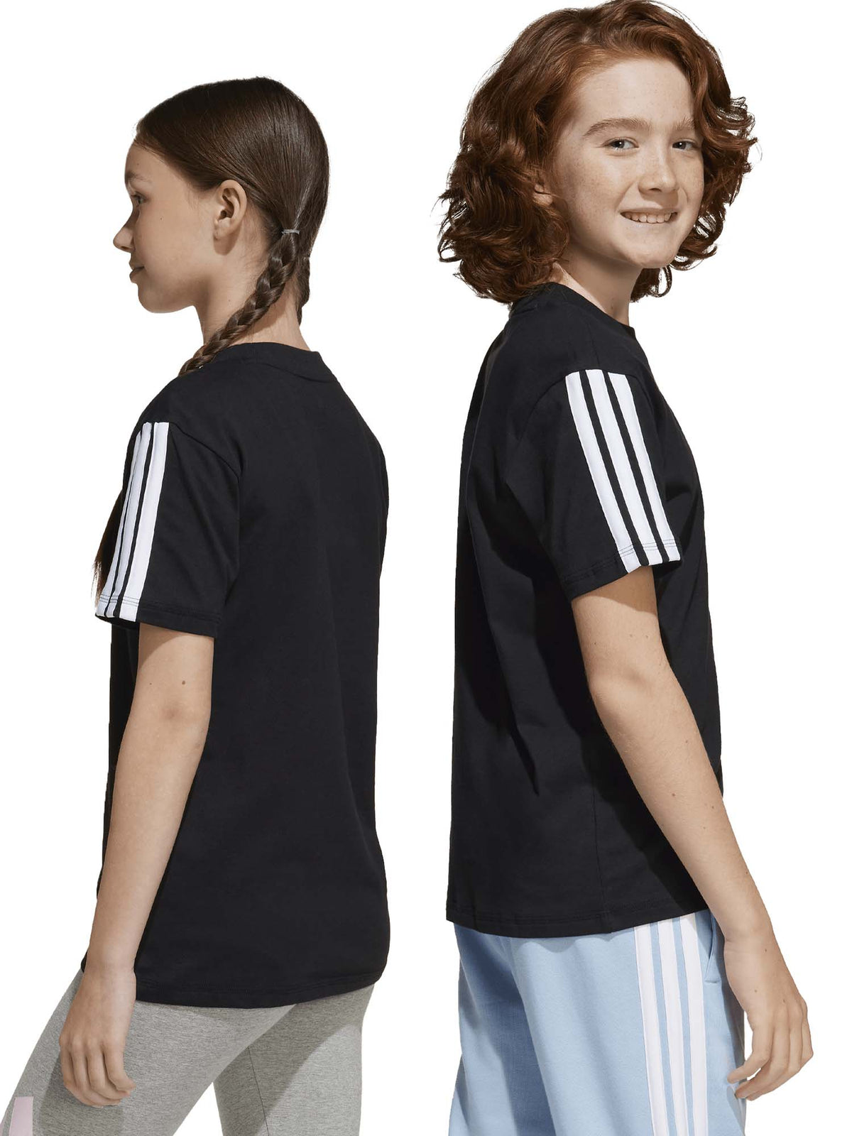 Adidas b. tee essent t-shirt da bambino/a nero
