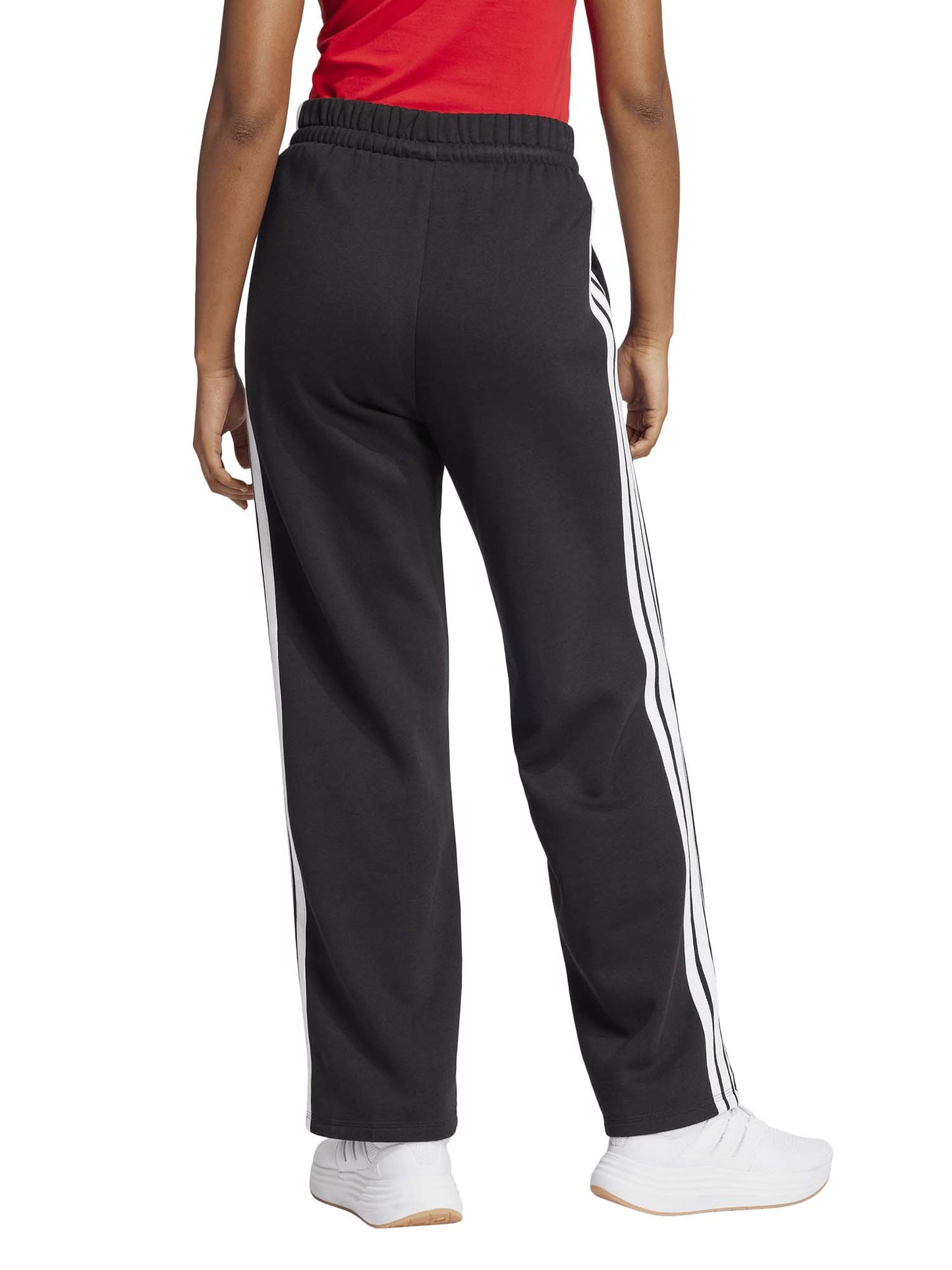 PANTALONE GAMBA AMPIA ADIDAS DONNA NERO