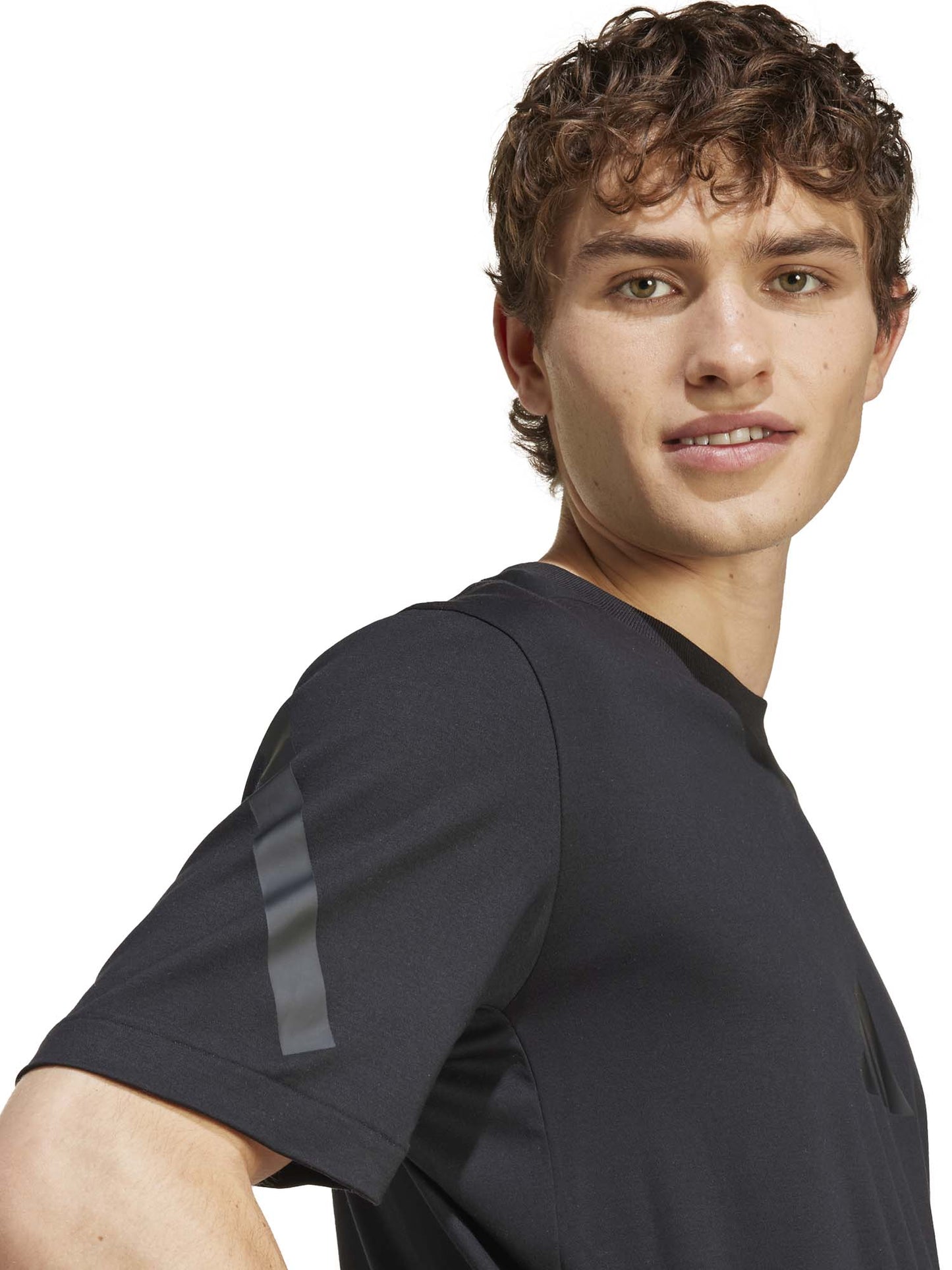 T-SHIRT Z.N.E. LOOSE FIT ADIDAS DA UOMO NERO