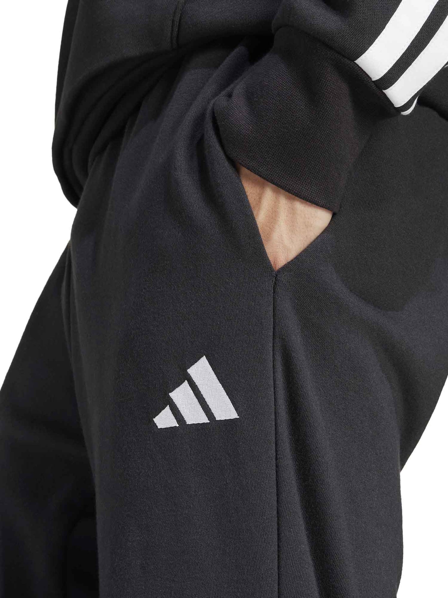 PANTALONE ESSENTIALS FEEL COMFORT ADIDAS UOMO NERO