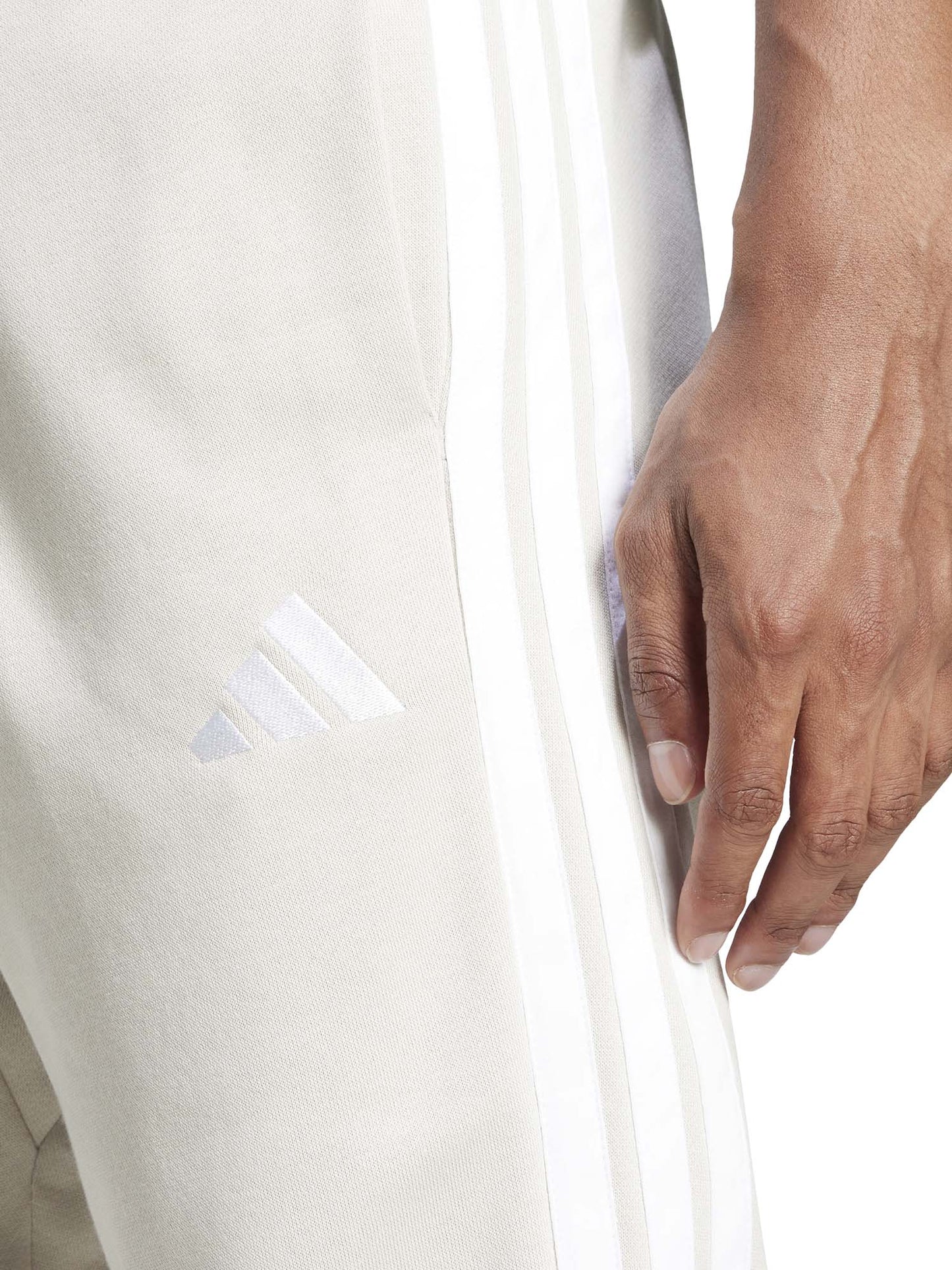 PANTALONI ESSENTIALS FLEECE ADIDAS UOMO SABBIA