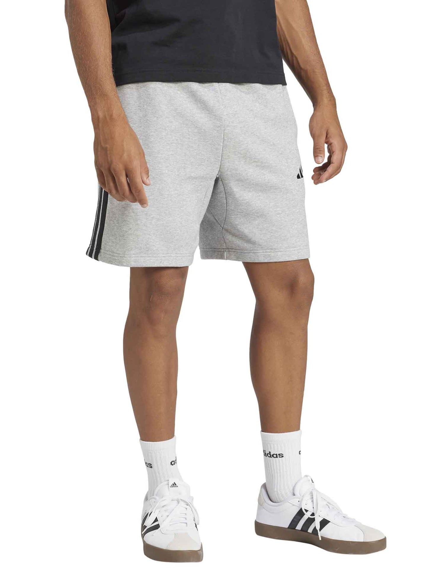 SHORT ESSENTIAL ADIDAS UOMO GRIGIO