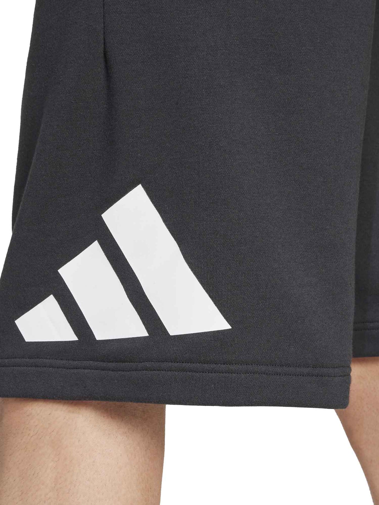 SHORT ESSENTIAL BIG LOGO ADIDAS UOMO NERO