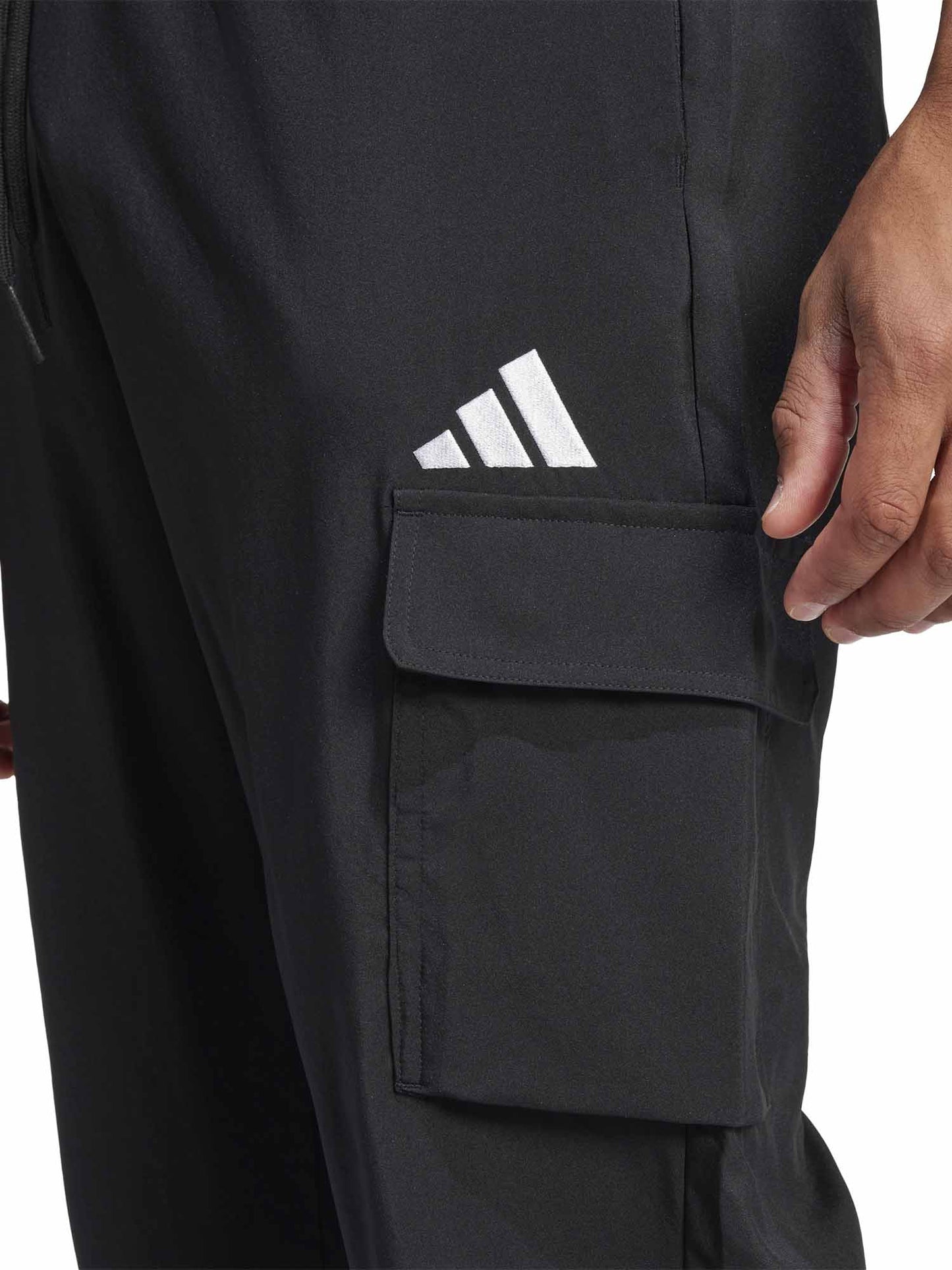 PANTALONE ESSENTIALS CARGO ADIDAS UOMO NERO