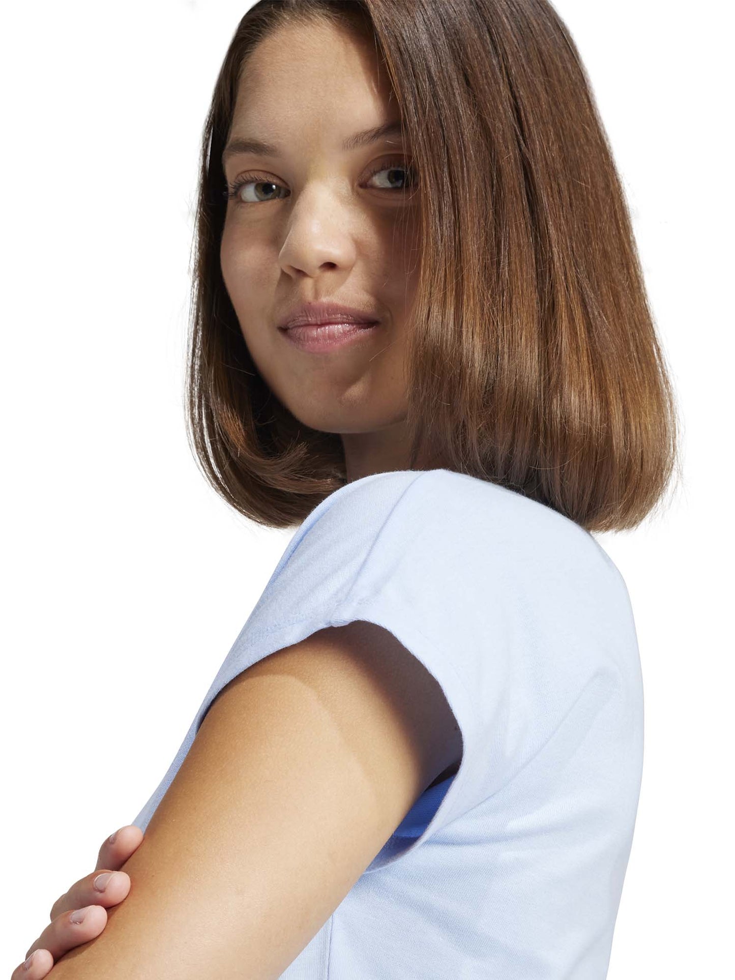 T-SHIRT ESSENTIALS ADIDAS DONNA CELESTE