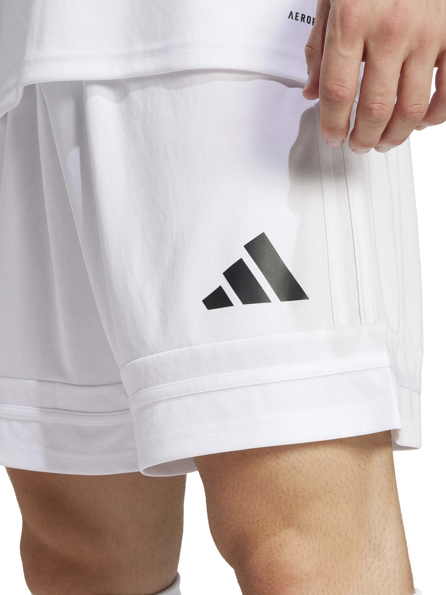 SHORT SPORTIVO SQUADRA 25 ADIDAS DA UOMO BIANCO
