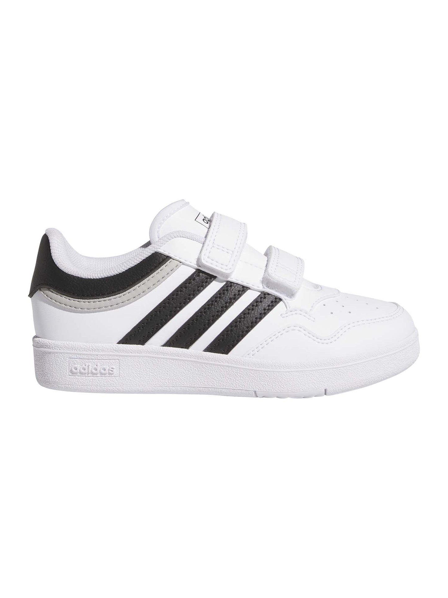 SNEAKERS HOOPS 4.0 ADIDAS BAMBINO BIANCO-NERO