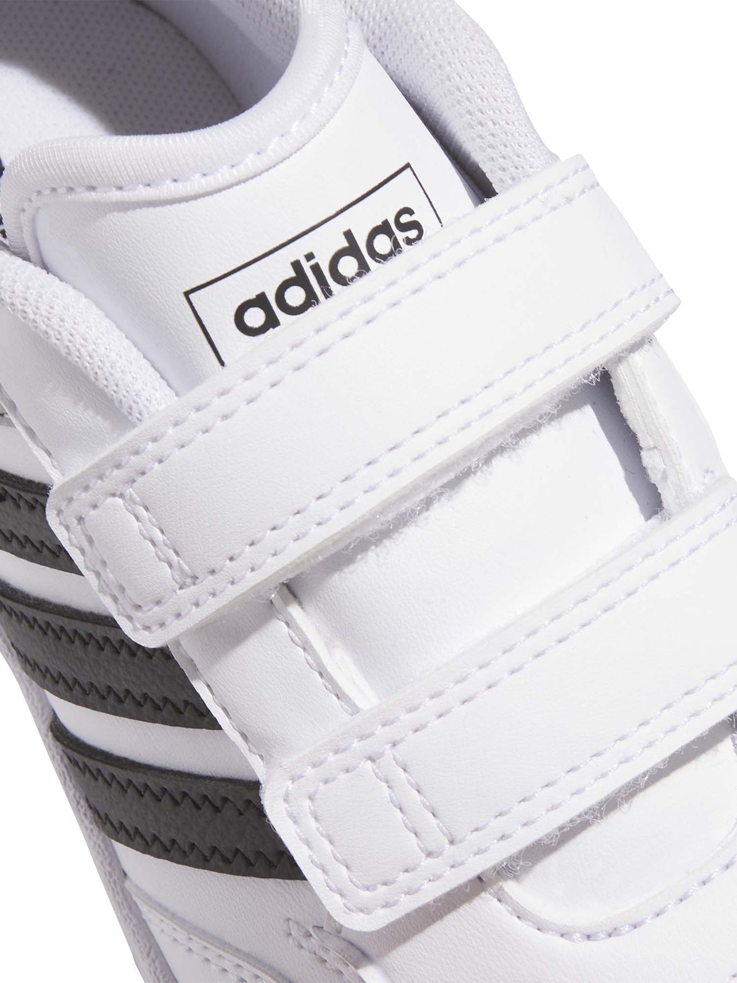 SNEAKERS HOOPS 4.0 ADIDAS BAMBINO BIANCO-NERO