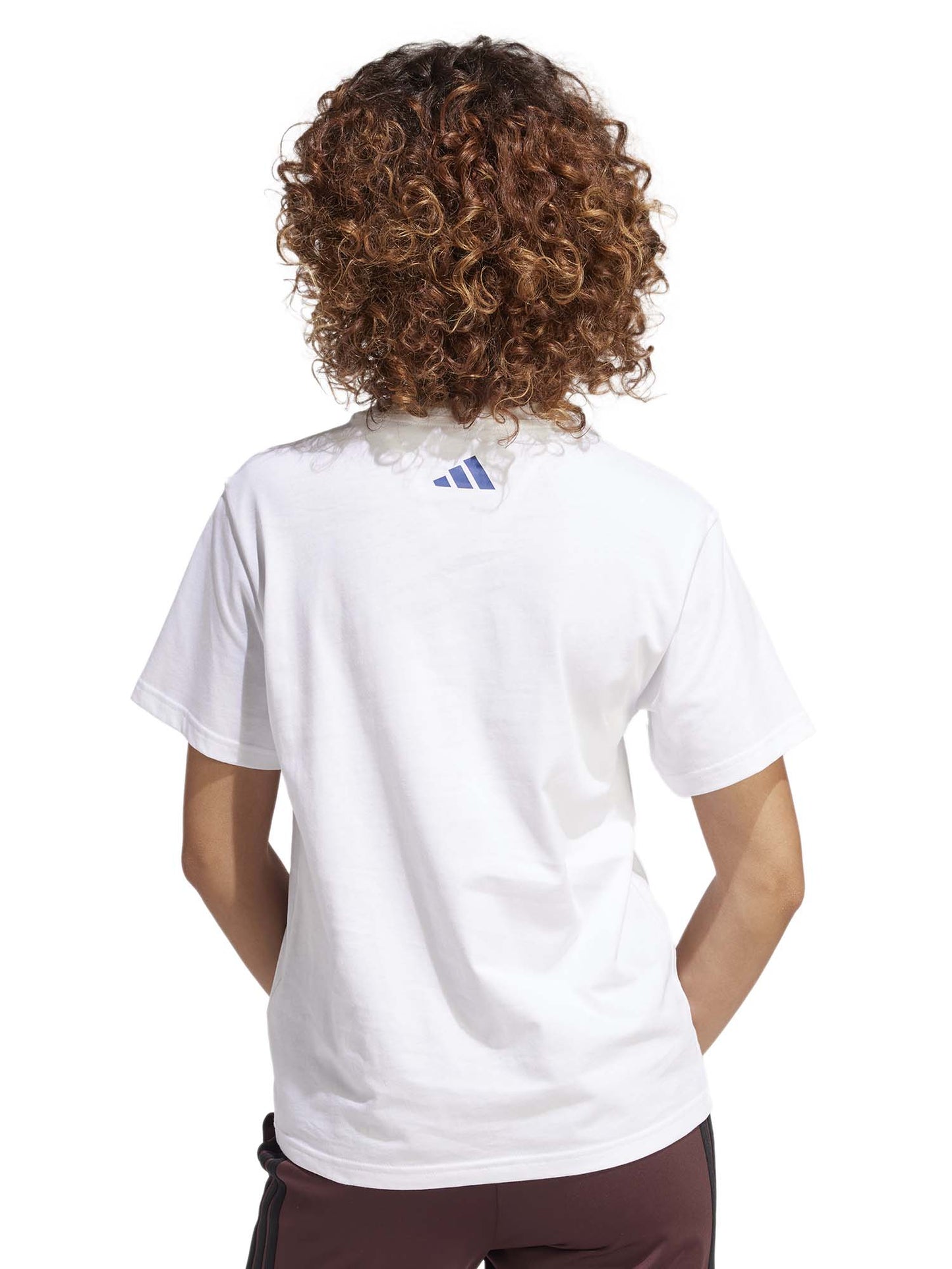T-SHIRT TECH ILLUSTRATE ADIDAS DONNA BIANCO