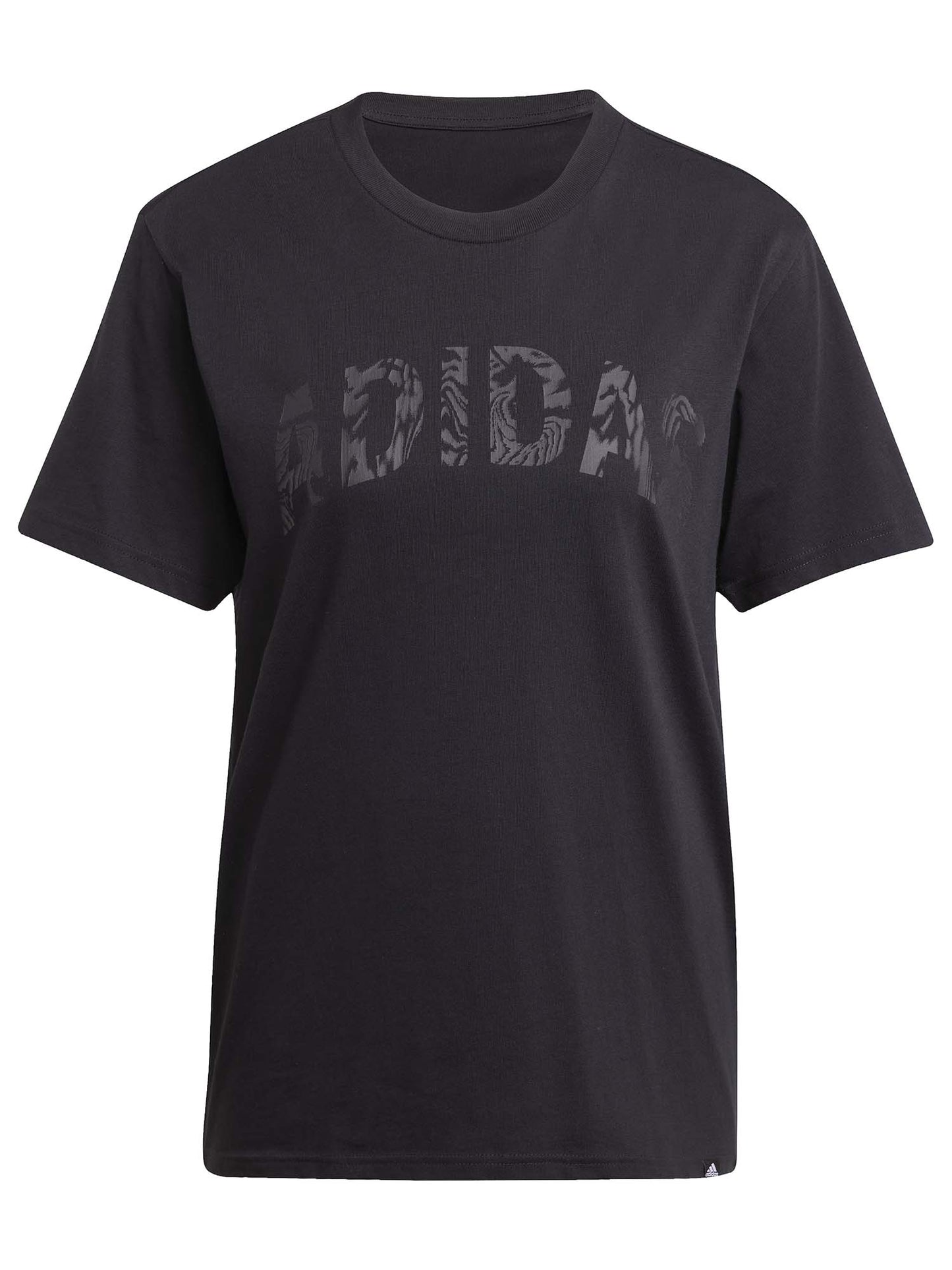 T-SHIRT GRAPHIC ADIDAS DONNA NERO