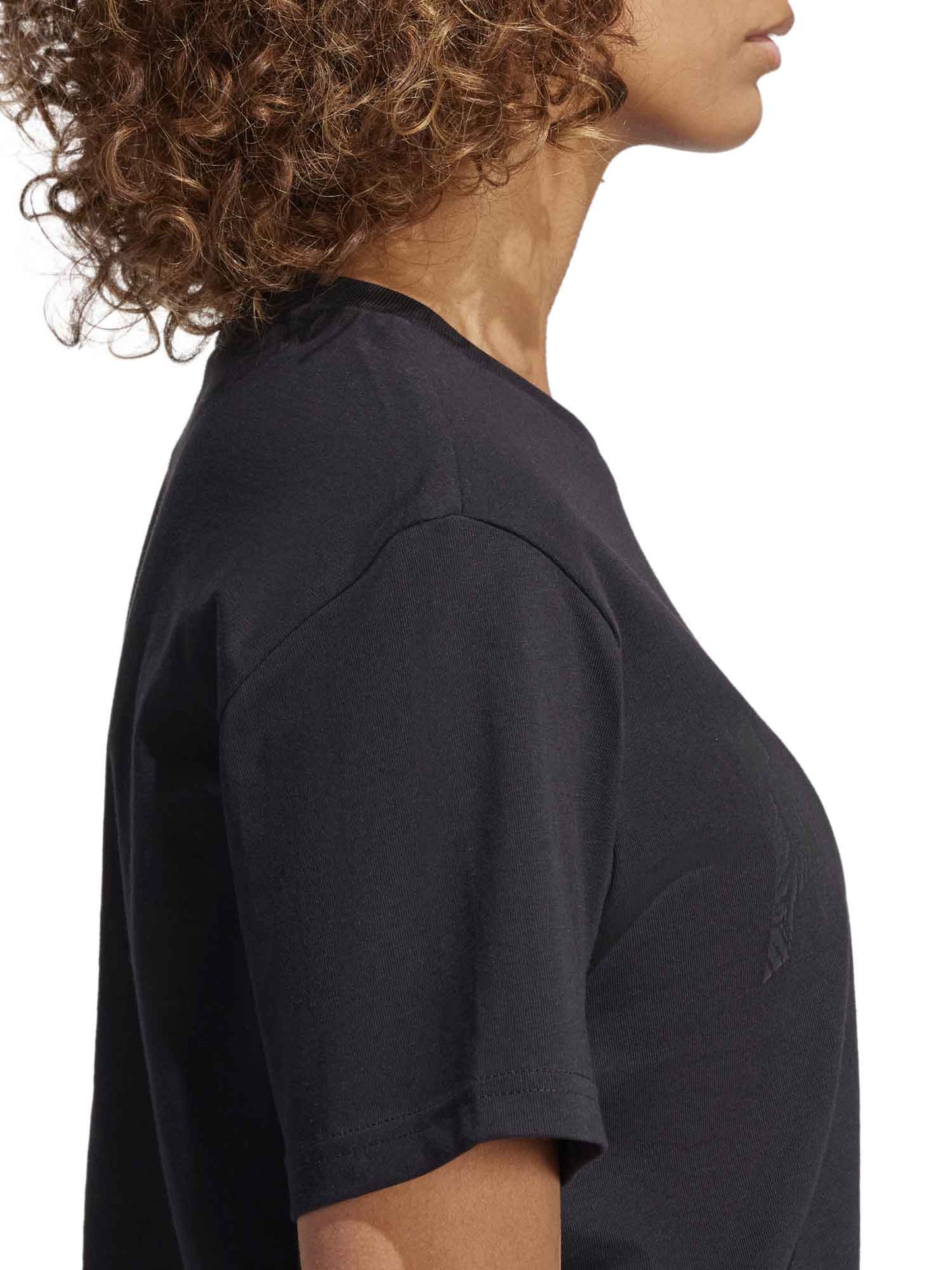 T-SHIRT GRAPHIC ADIDAS DONNA NERO