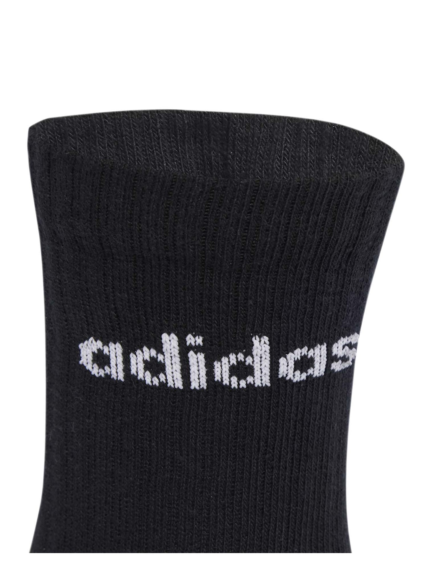 CALZE AMMORTIZZATE 6 PAIA ADIDAS UNISEX NERO