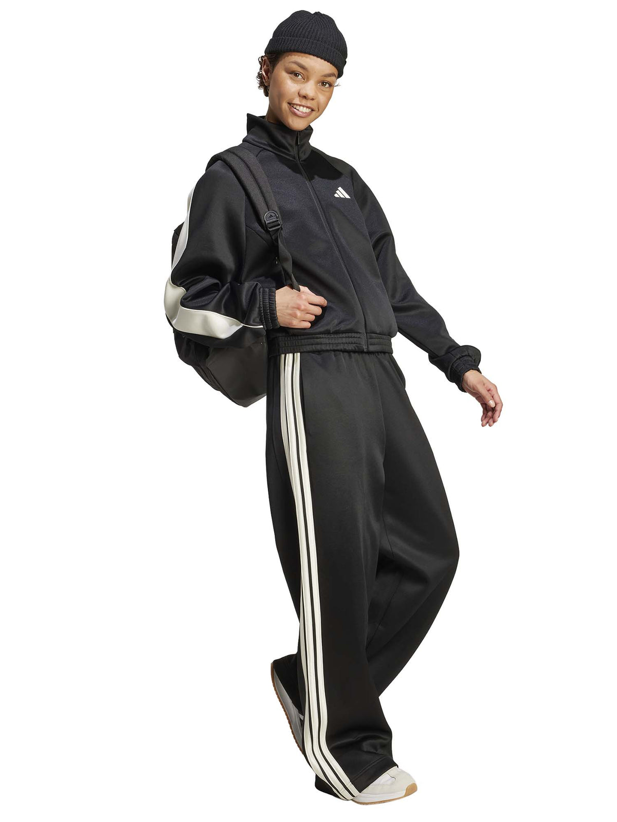 Adidas panta stadium pantalone da donna nero