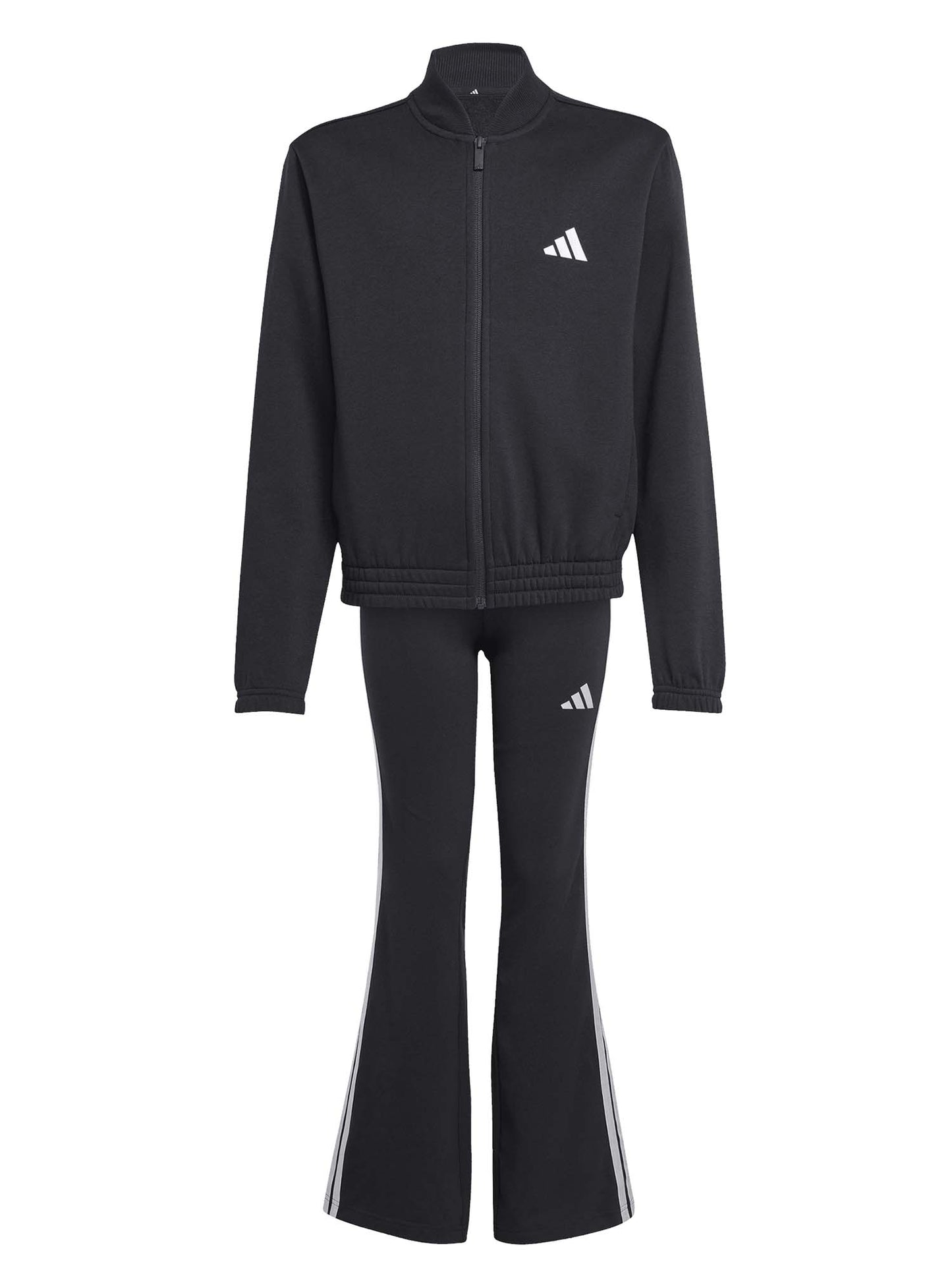 TUTA SPORTIVA SET COMPLETO ADIDAS DA BAMBINA NERO