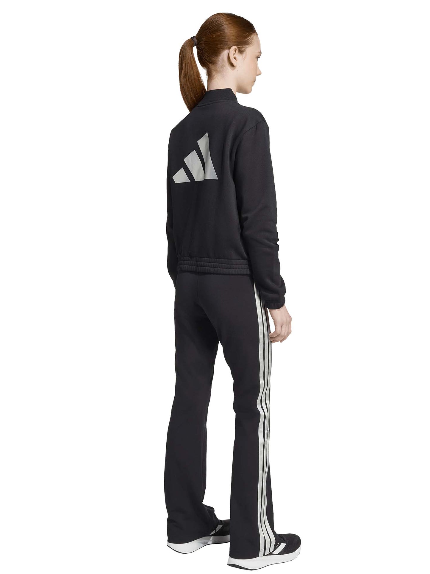 TUTA SPORTIVA SET COMPLETO ADIDAS DA BAMBINA NERO