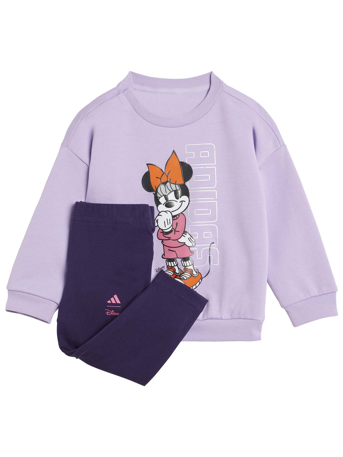 TUTA DISNEY MINNIE MOUSE ADIDAS DA BAMBINA LILLA