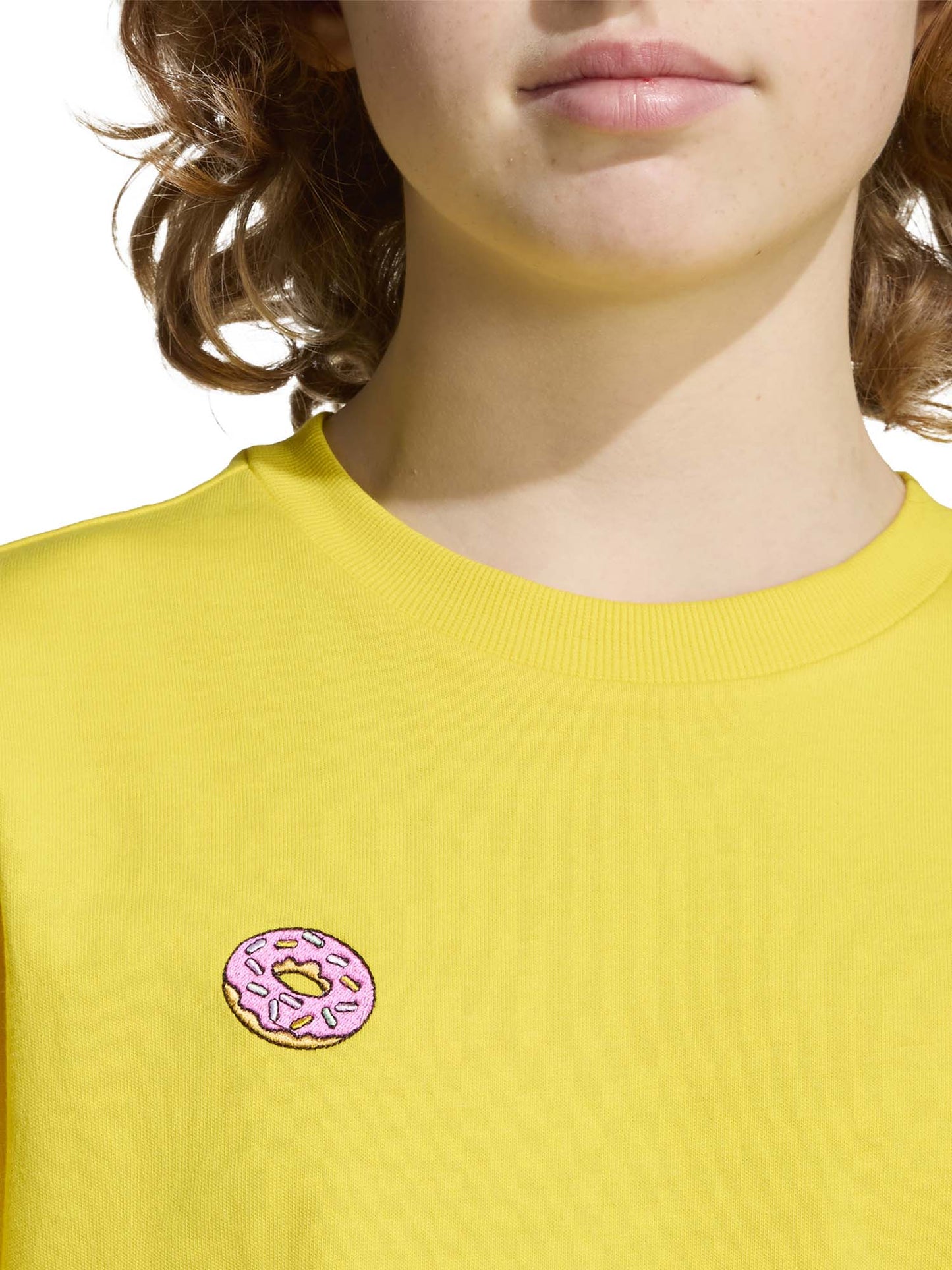 T-SHIRT GRAFICA THE SIMPSONS ADIDAS RAGAZZI UNISEX GIALLO