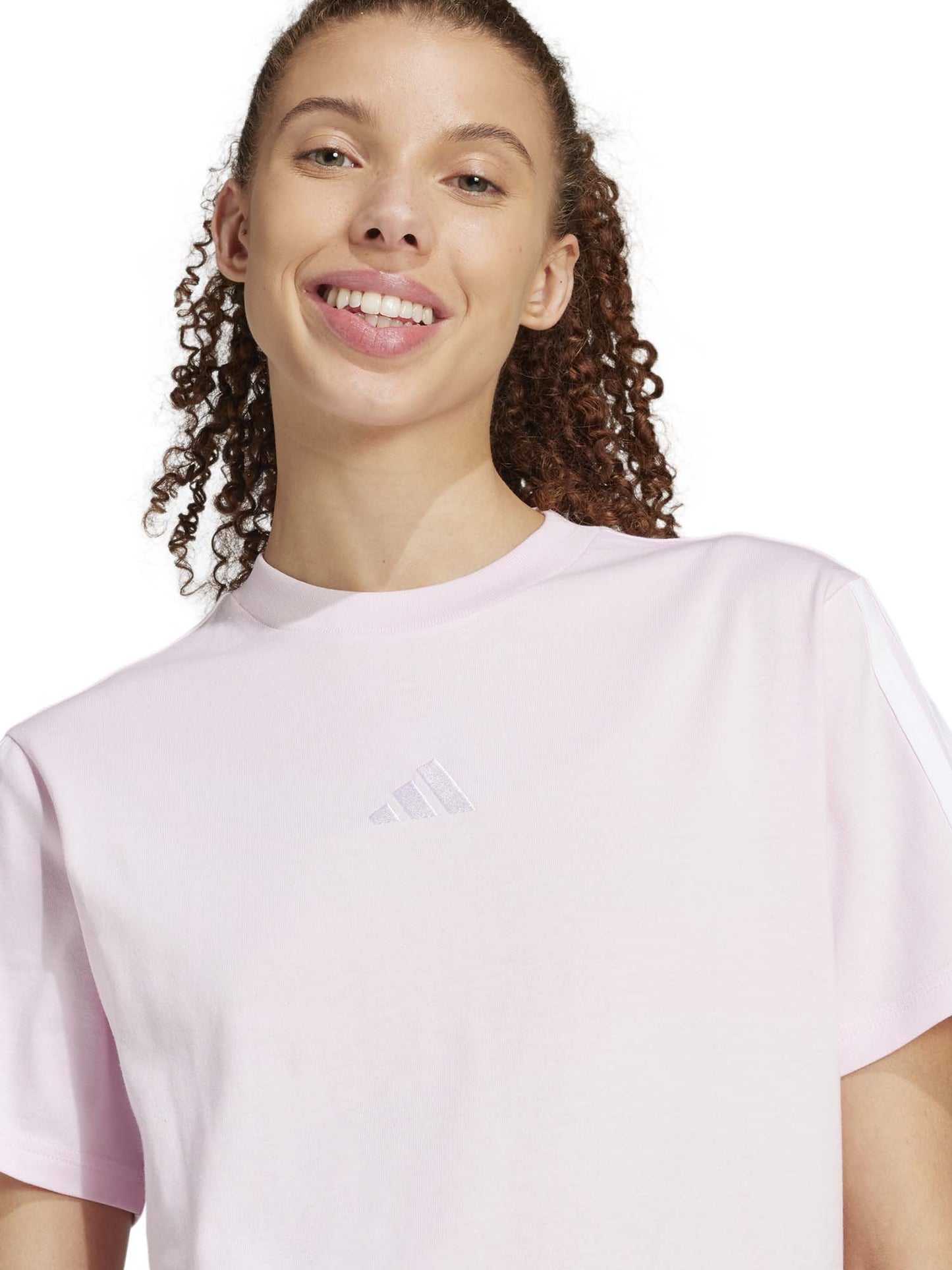 T-SHIRT ESSENTIALS ADIDAS DONNA ROSA