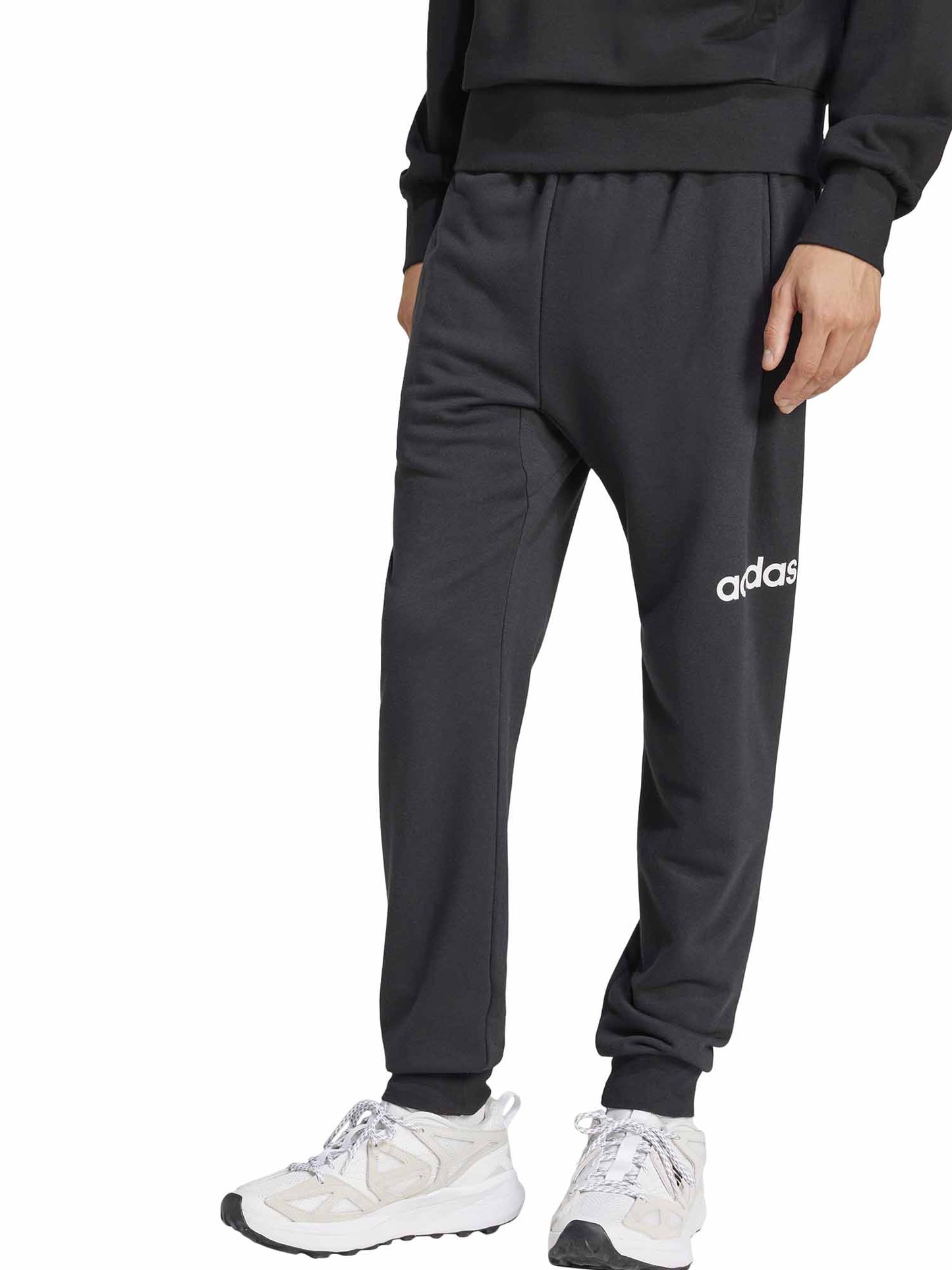 PANTALONE ESSENTIALS ADIDAS UOMO NERO