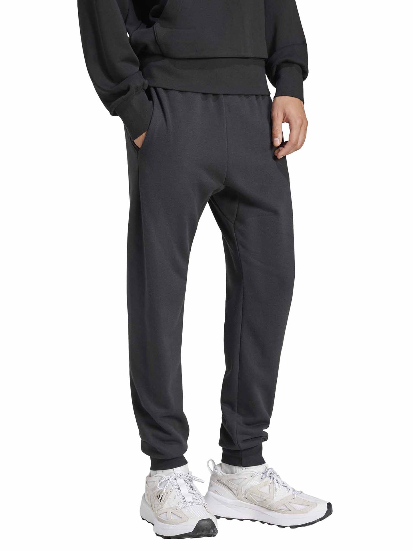 PANTALONE ESSENTIALS ADIDAS UOMO NERO