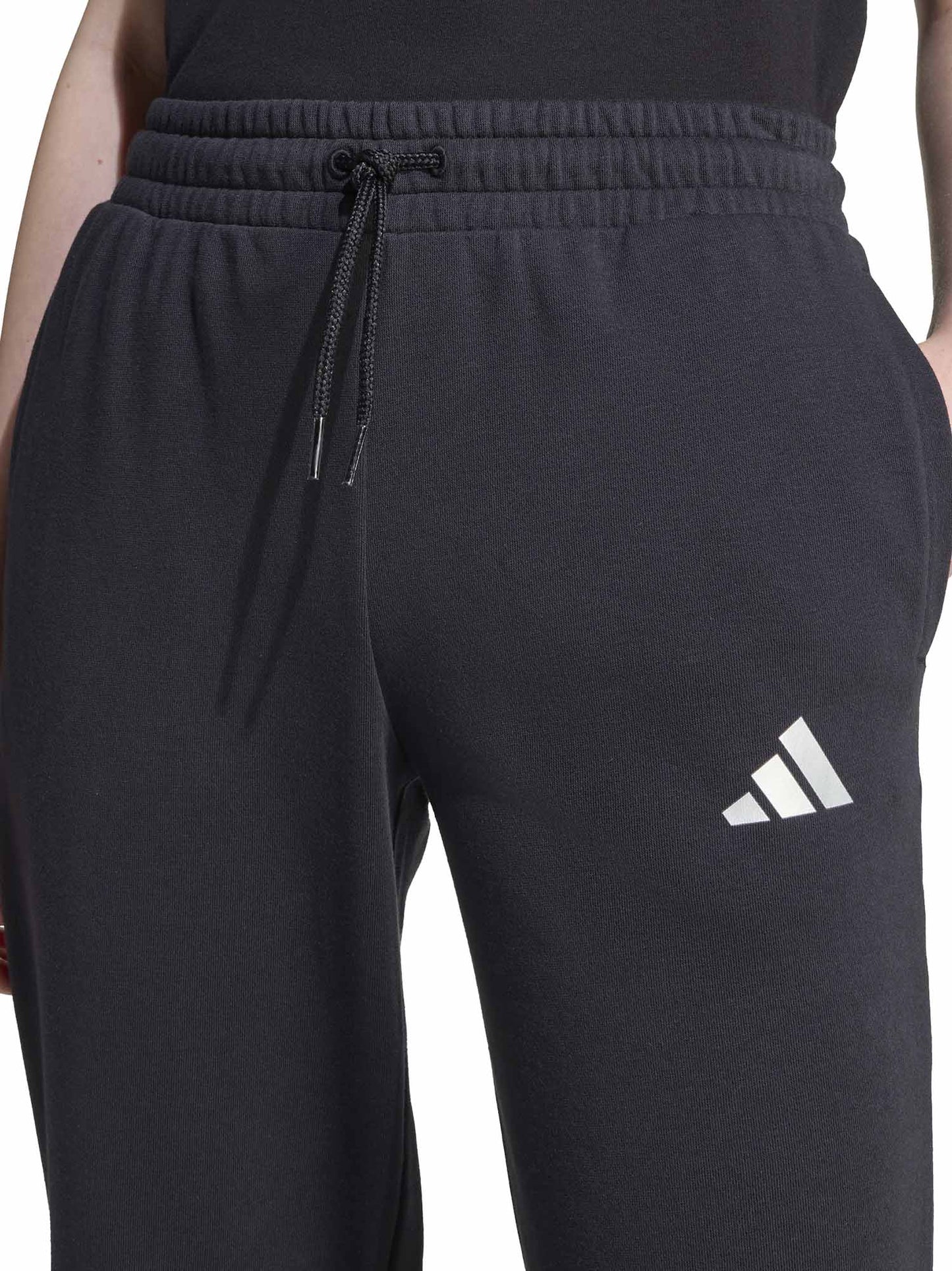PANTALONE GLAM ADIDAS DA BAMBINA NERO
