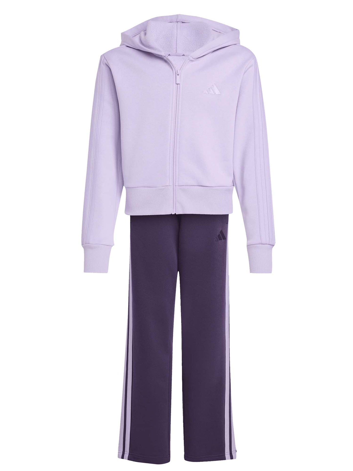 TUTA FELPATA ADIDAS BAMBINA LILLA
