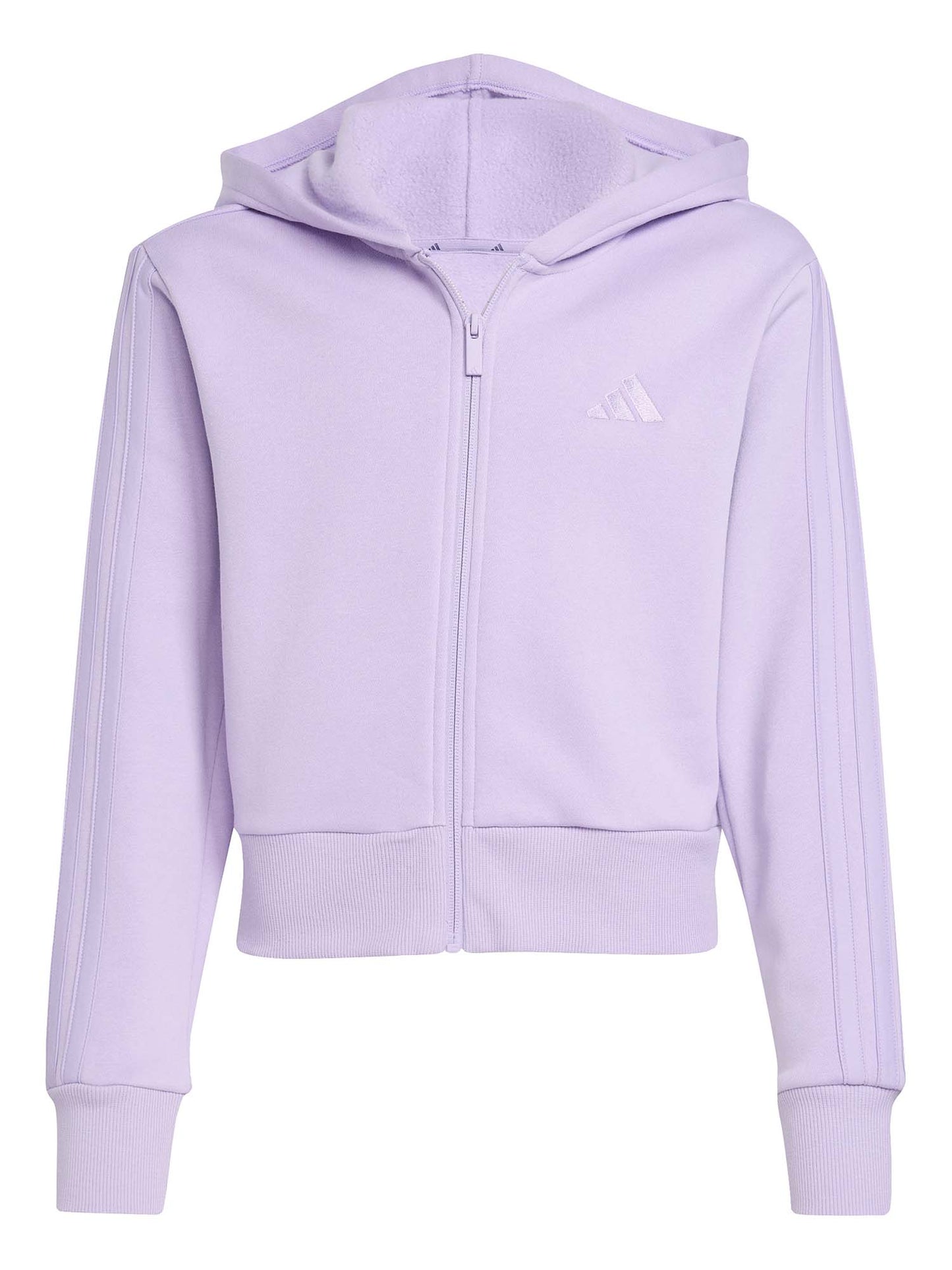 TUTA FELPATA ADIDAS BAMBINA LILLA