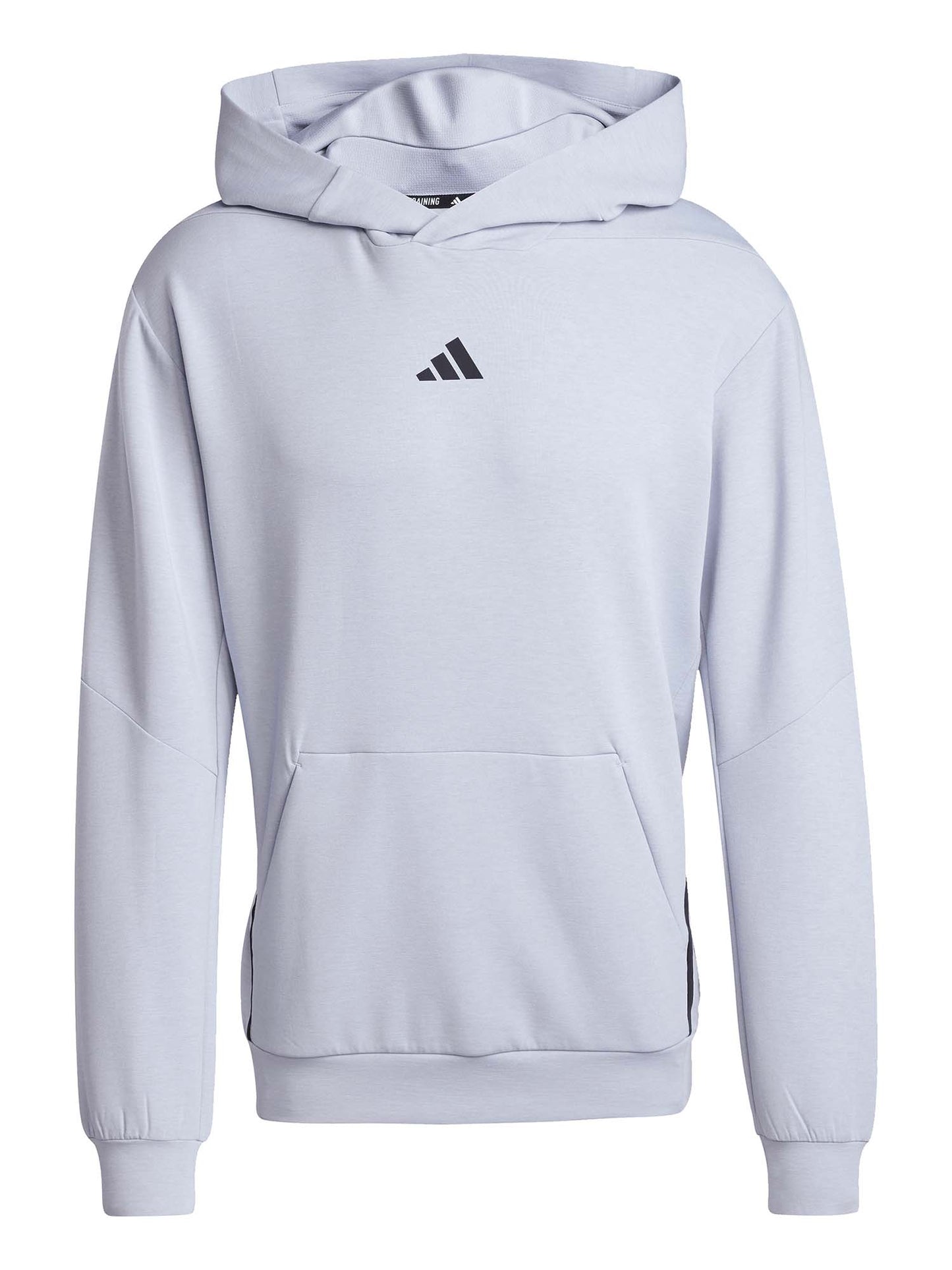 FELPA CON CAPPUCCIO DESIGNED FOR TRAINING ADIDAS UOMO GRIGIO