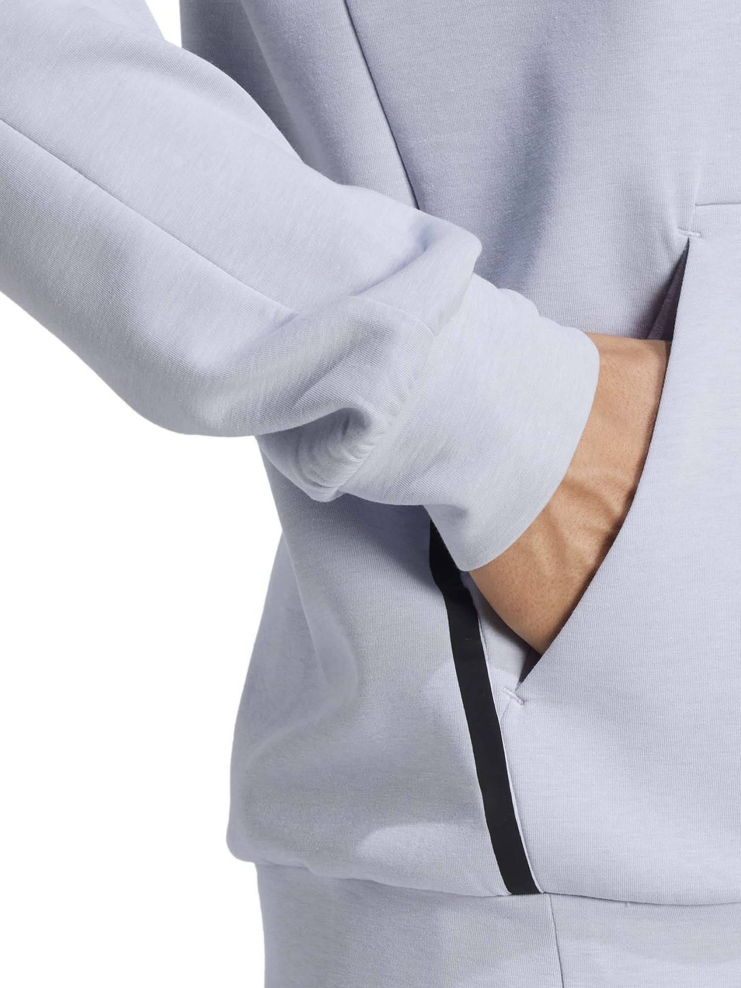 FELPA CON CAPPUCCIO DESIGNED FOR TRAINING ADIDAS UOMO GRIGIO