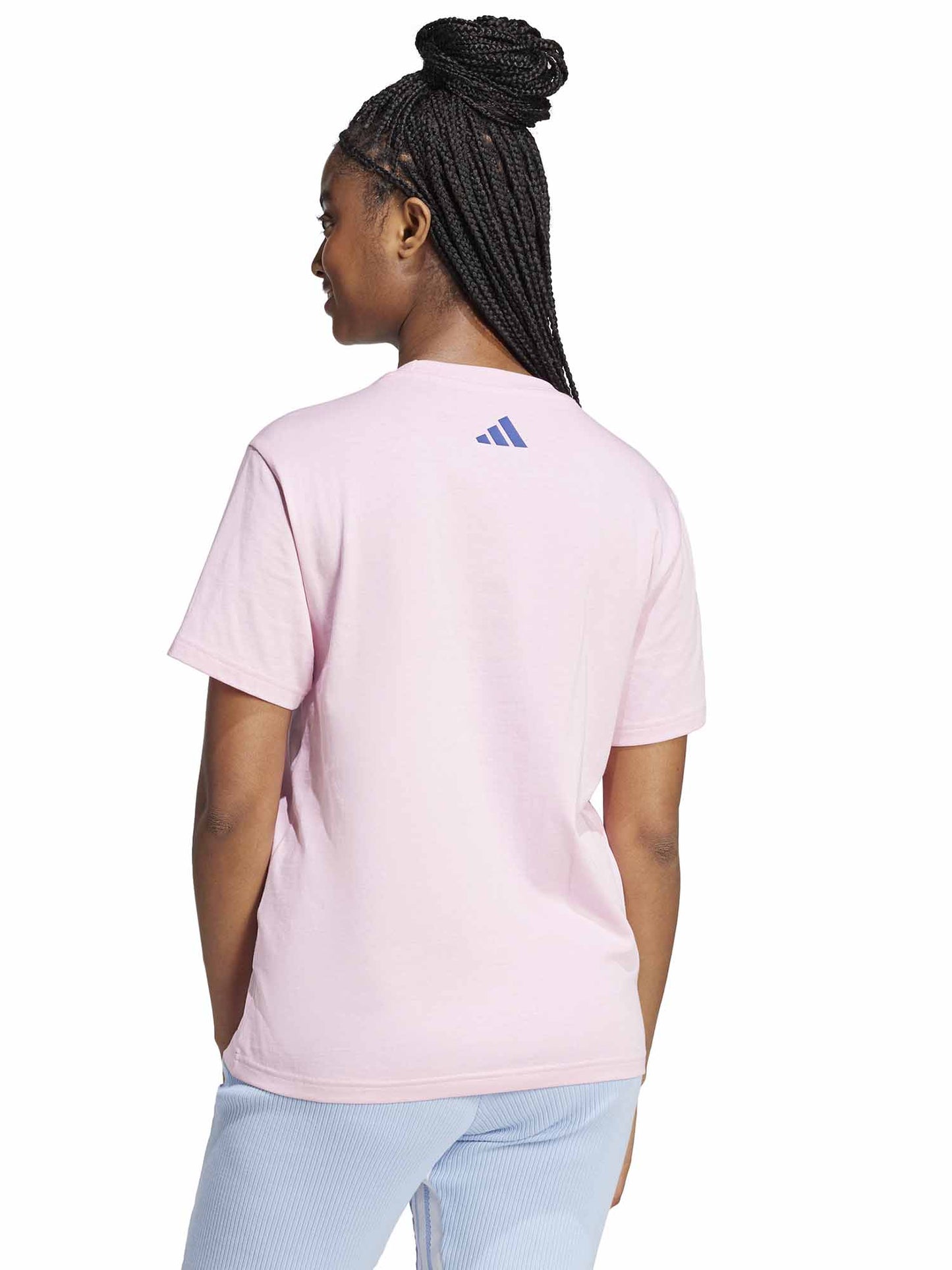 T-SHIRT TECH ILLUSTRATE ADIDAS DONNA ROSA
