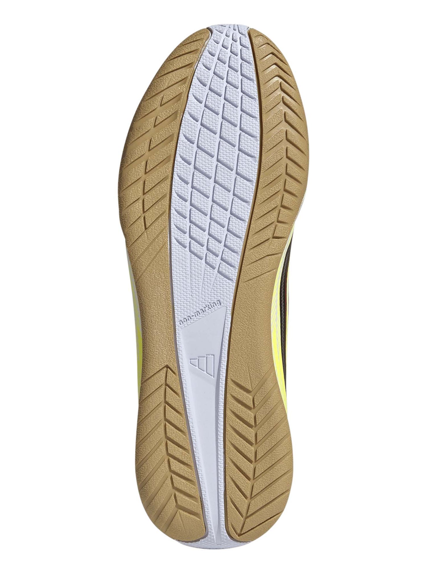 Adidas F50 Club Indoor, scarpa da calcetto junior gialla