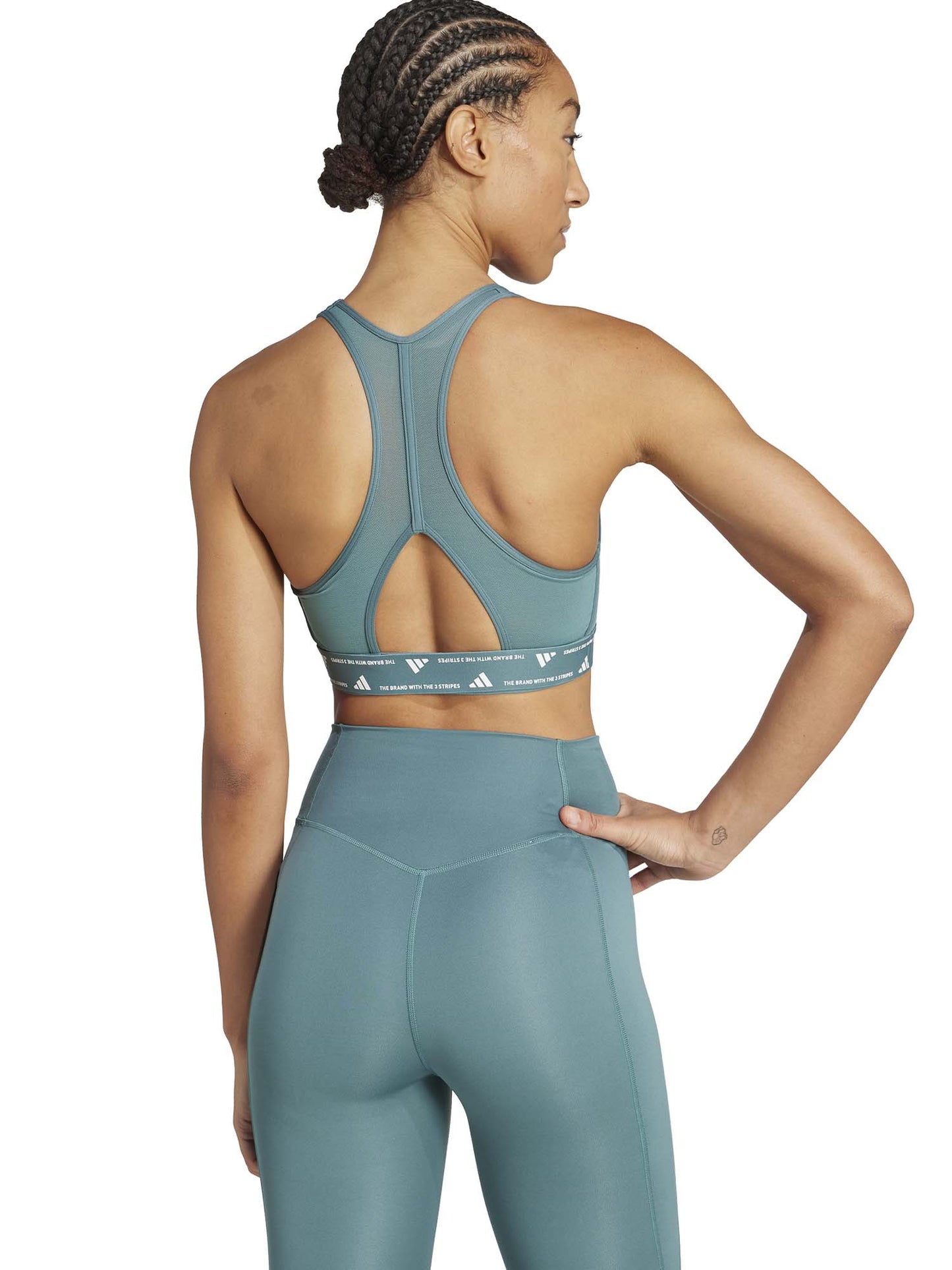 REGGISENO SPORTIVO ADIDAS DA DONNA VERDE
