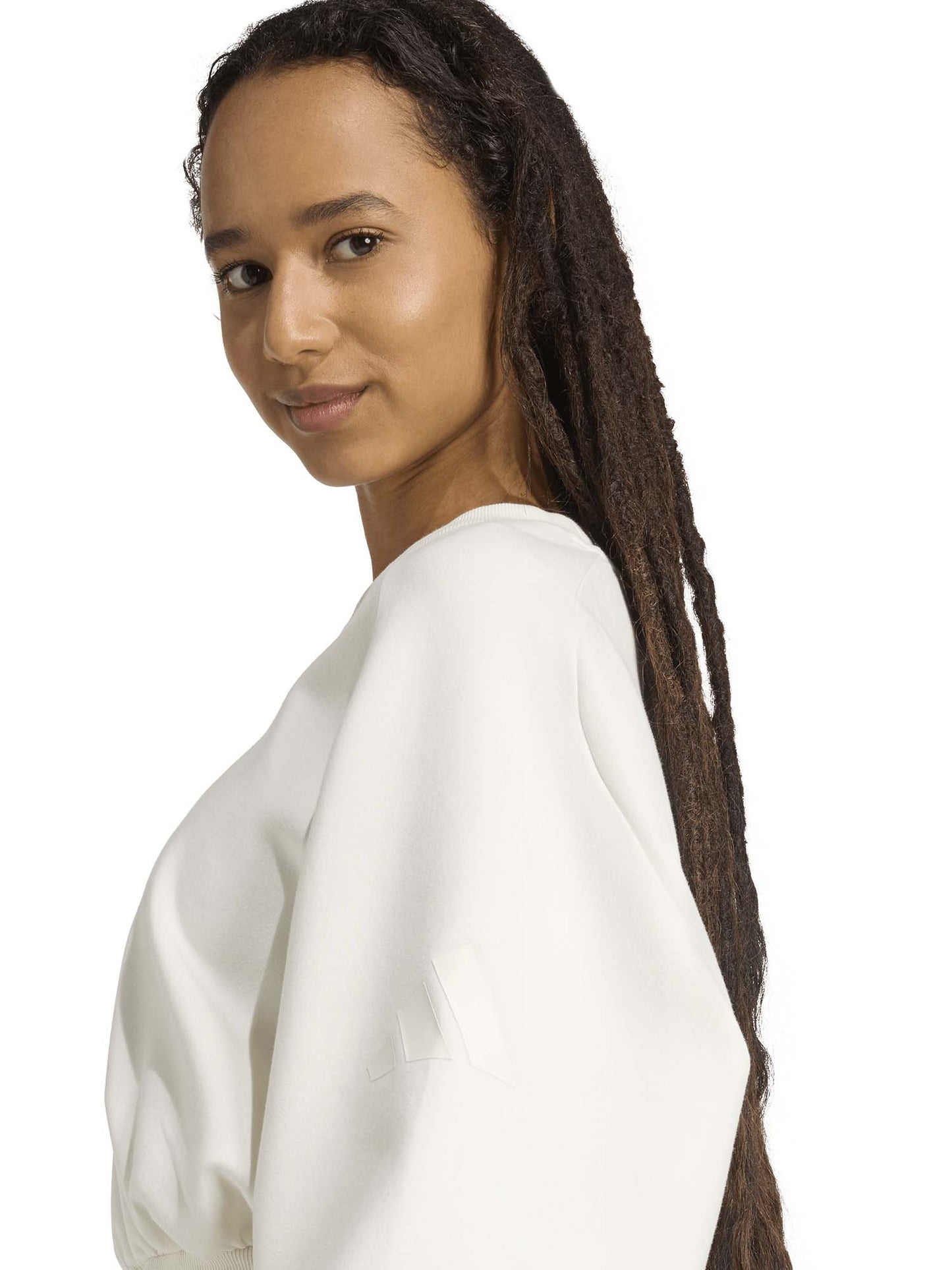 FELPA SOFTLUX ADIDAS DA DONNA PANNA