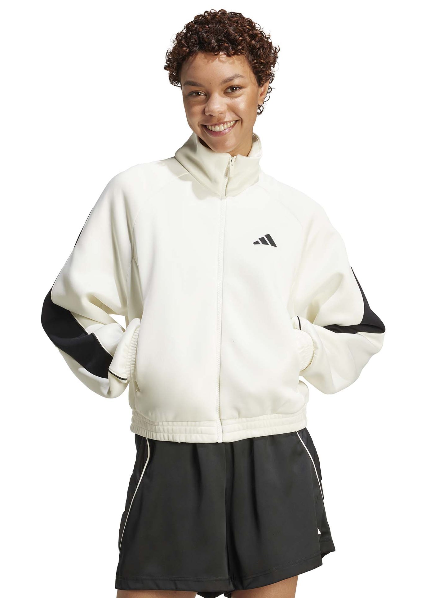 GIACCA CON ZIP STADIUM ADIDAS DONNA PANNA