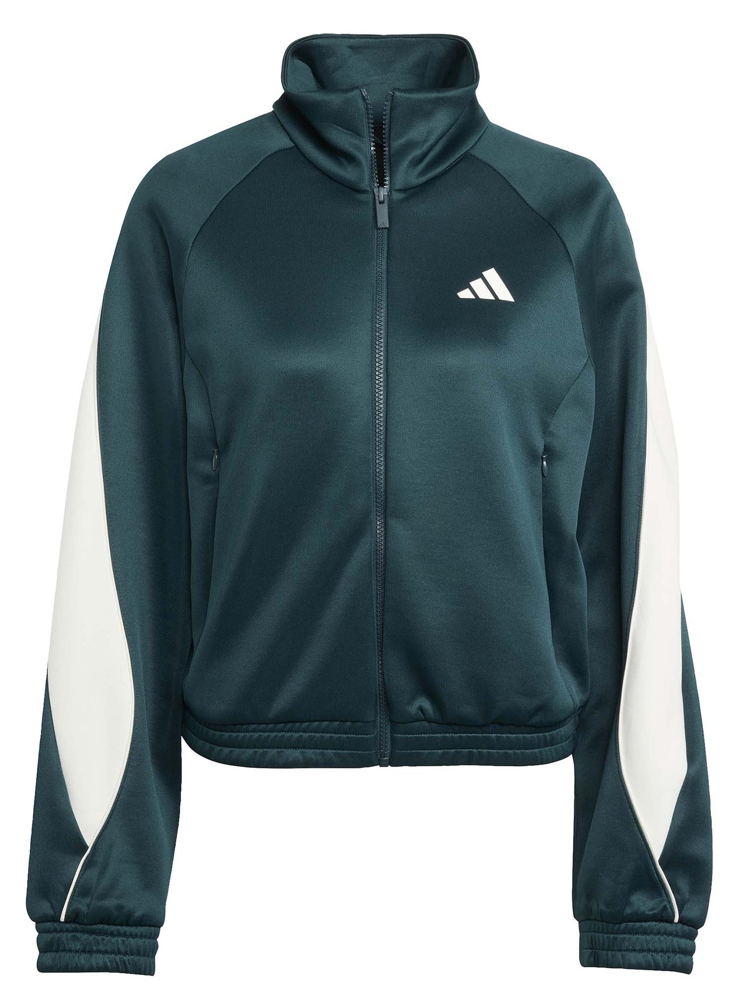FELPA CON ZIP STADIUM ADIDAS DONNA VERDONE
