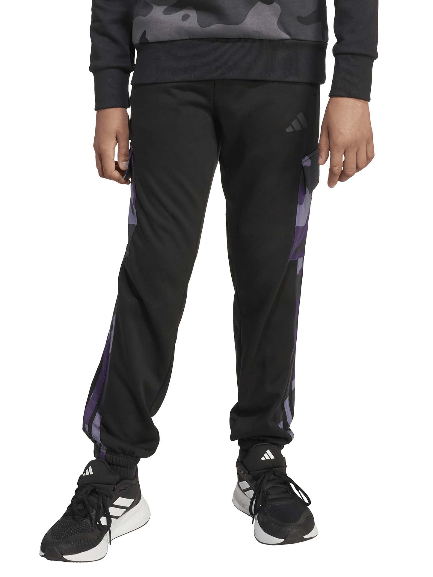 PANTALONE SPORTIVO ADIDAS BAMBINI NERO