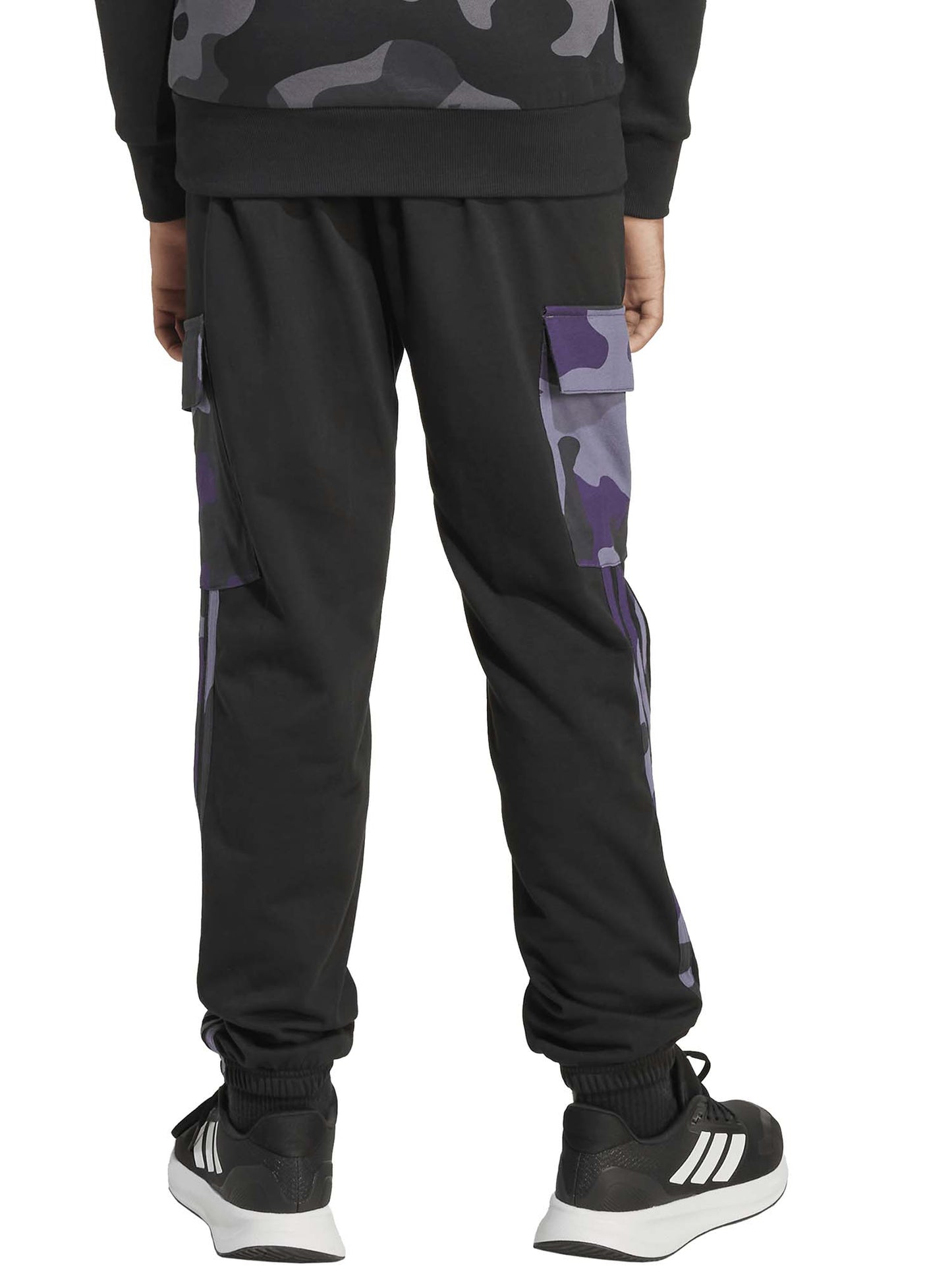 PANTALONE SPORTIVO ADIDAS BAMBINI NERO