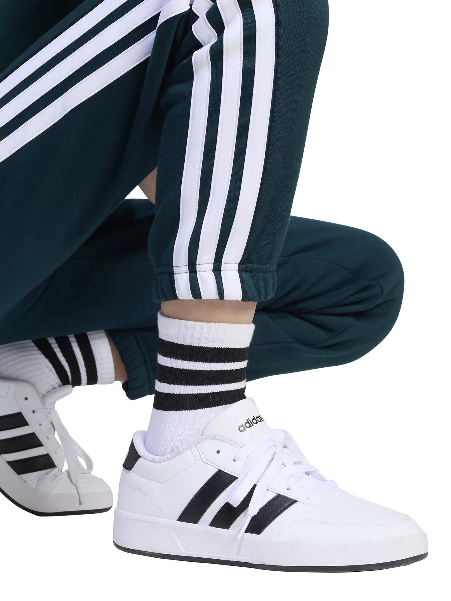 PANTALONE ESSENTIALS ADIDAS BAMBINI VERDONE