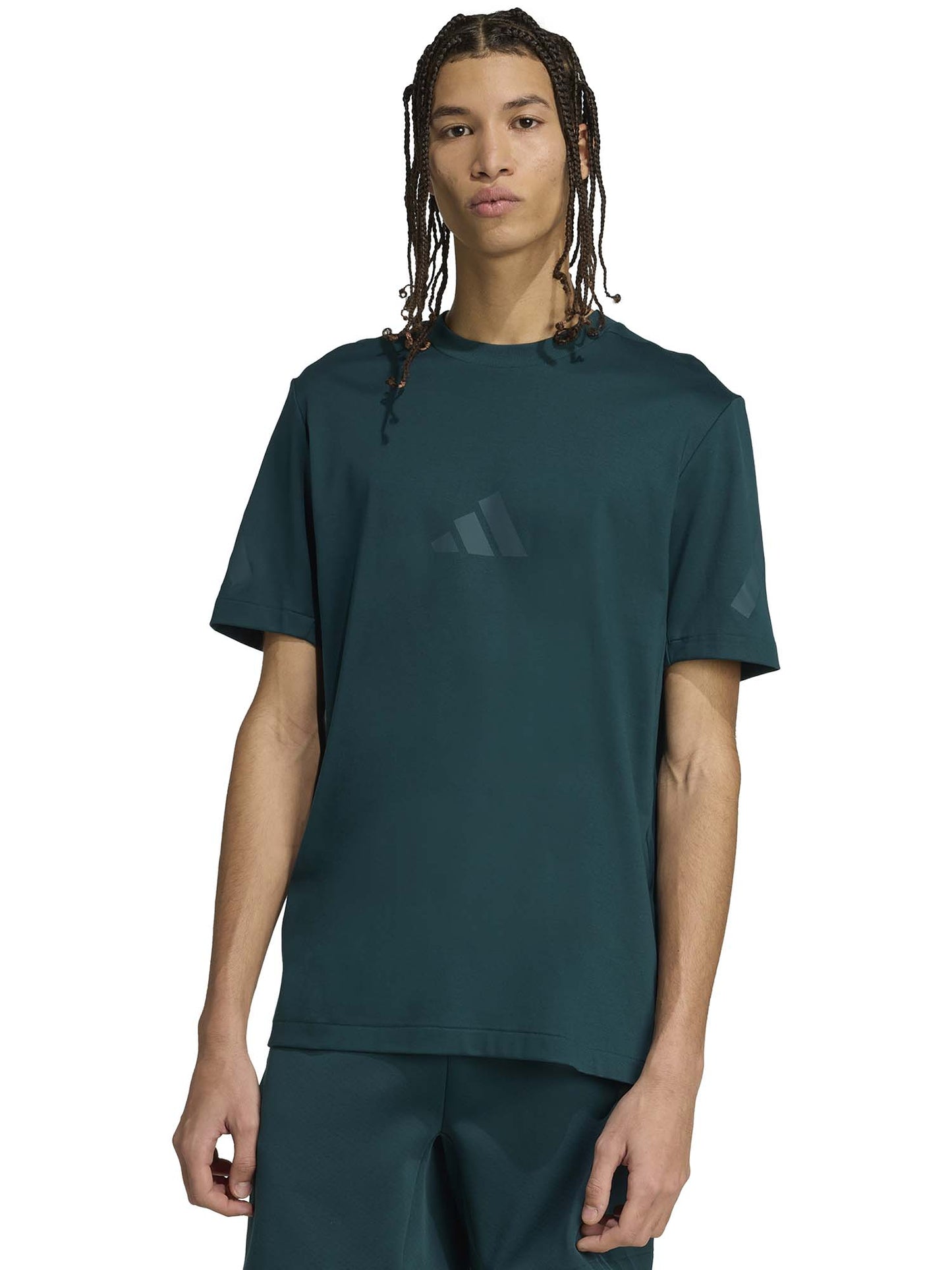 T-SHIRT ADIDAS Z.N.E. ADIDAS UOMO VERDONE