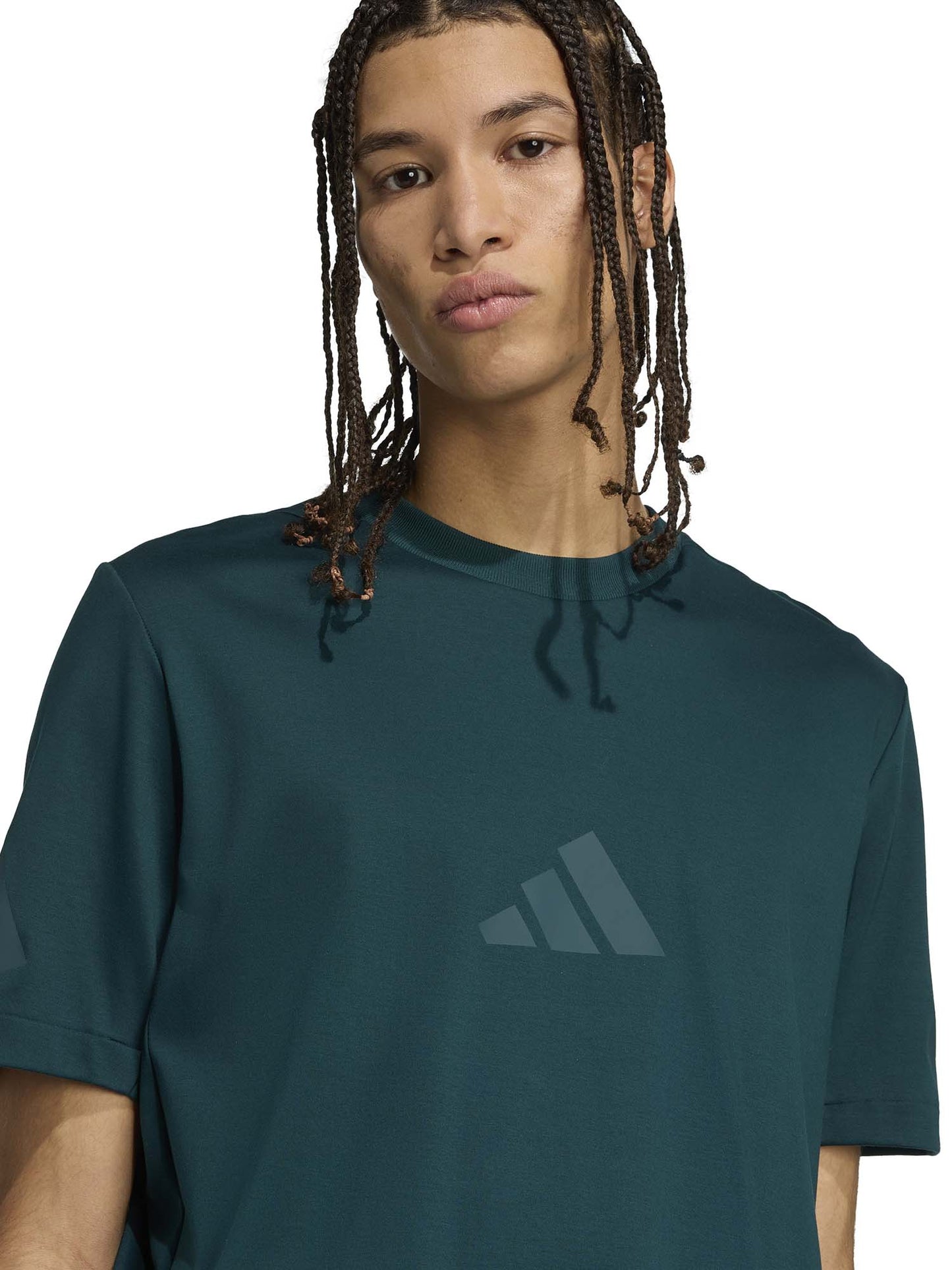 T-SHIRT ADIDAS Z.N.E. ADIDAS UOMO VERDONE