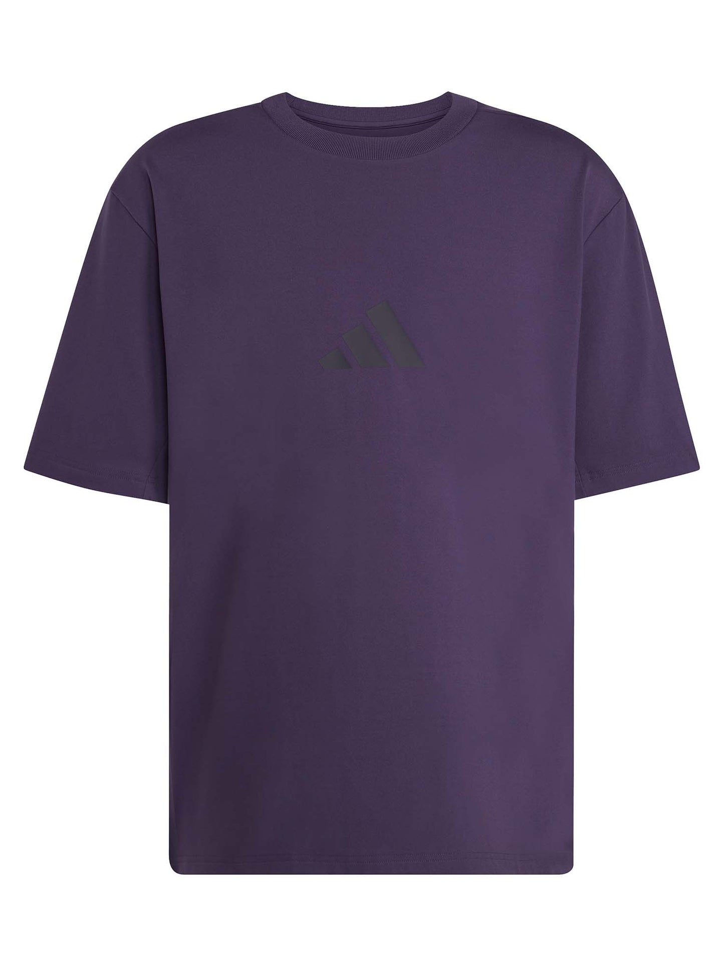 T-SHIRT GIROCOLLO Z.N.E. ADIDAS DA UOMO VIOLA